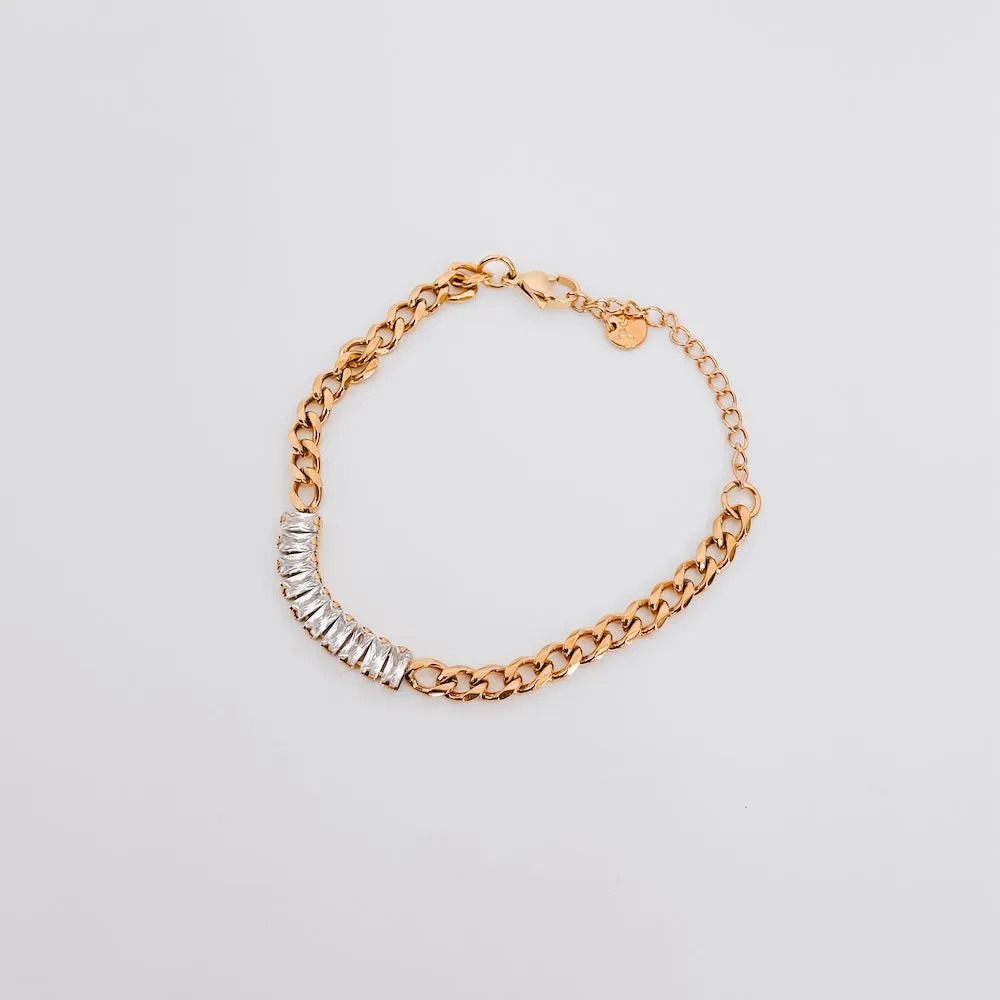 Desiree Diamond Chain Bracelet - WATERPROOF