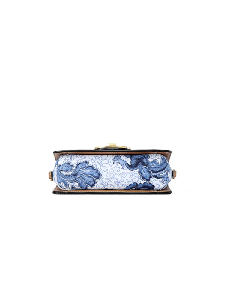 Dragon Jacquard Crossbody & Shoulder Bag