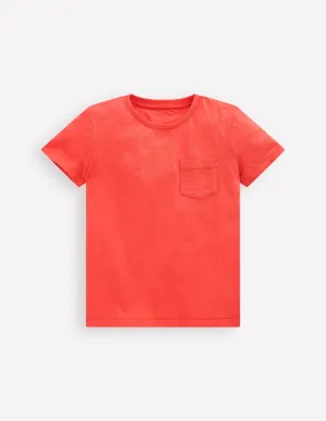 Everyday Short Sleeve T-Shirt-Coral Orange