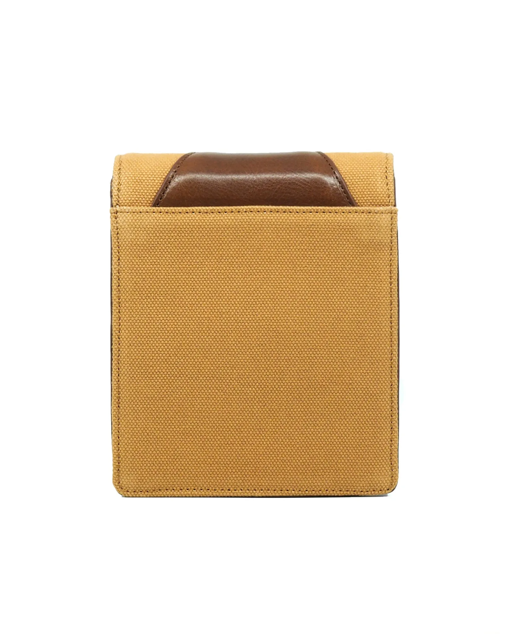 Explorer Canvas Crossbody (Sand/ Cognac)