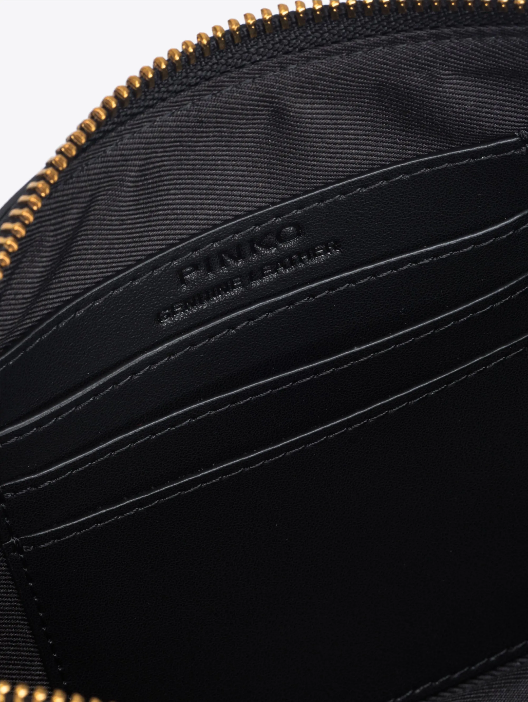 Extended Flat Black Crossbody Bag