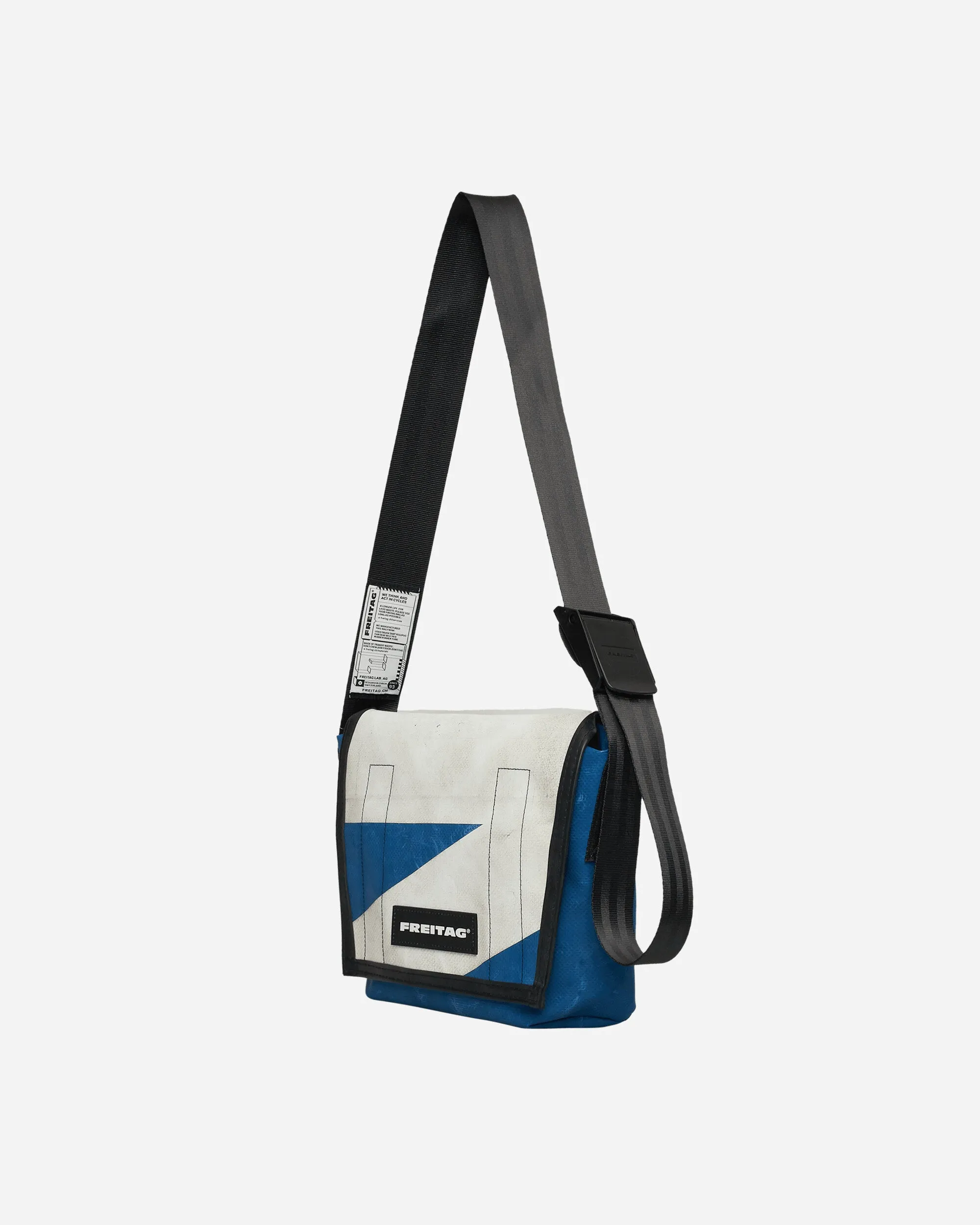 F11 Lassie Messenger Bag Blue / White