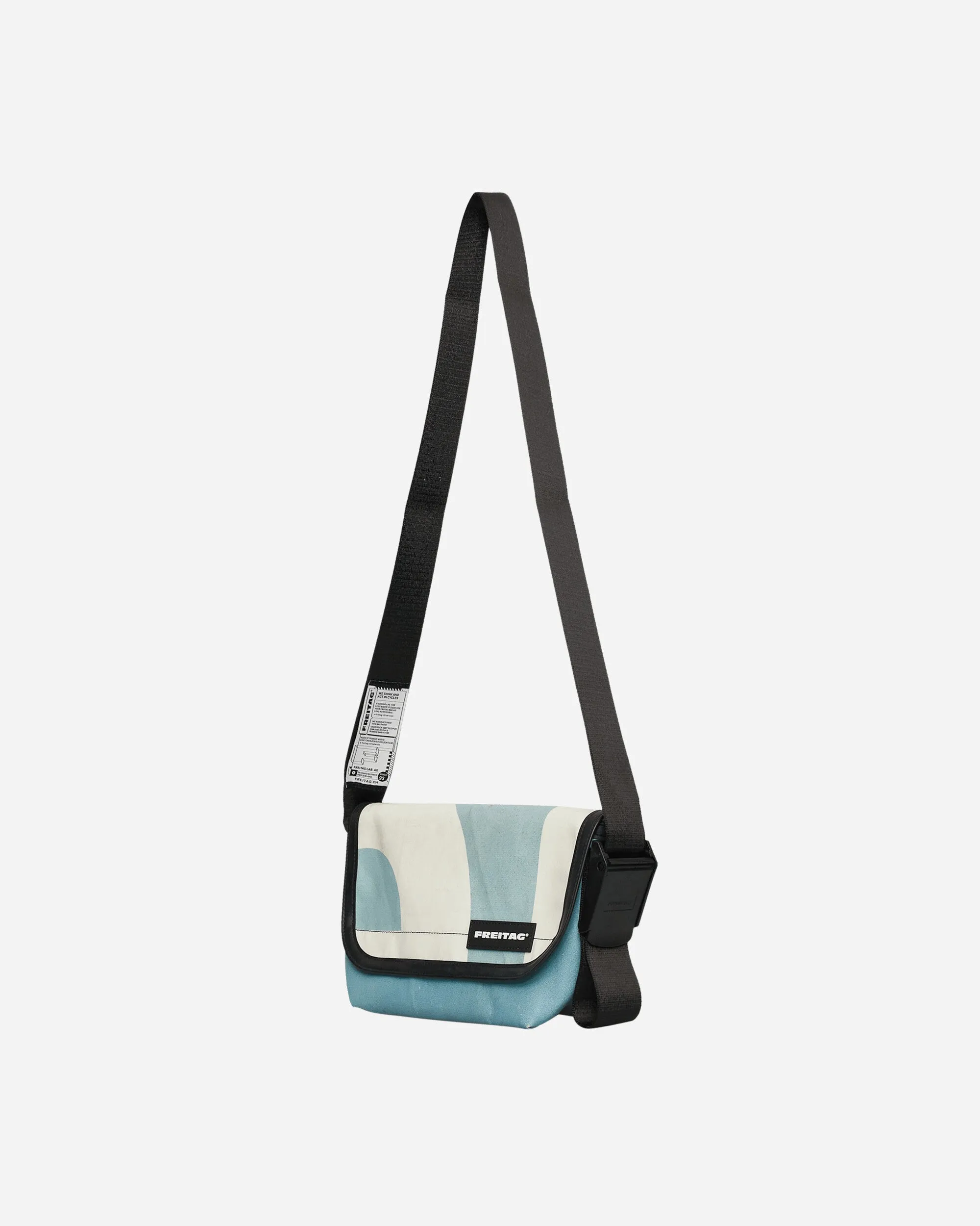 F41 Hawaii Five-0 Extra Small Messenger Bag Light Blue / White