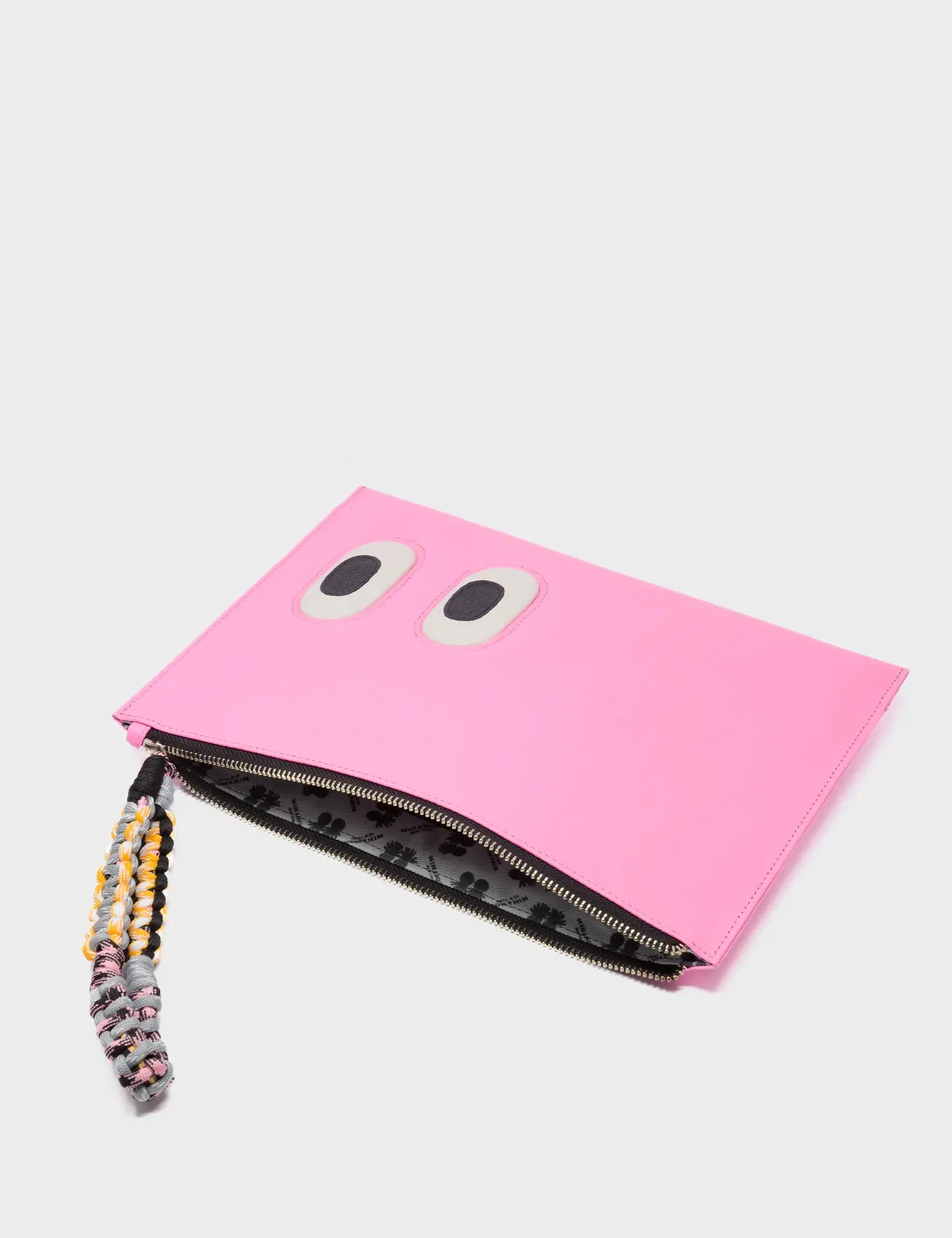 Fidelio Soft Neon Pink Leather Pouch - Look Up 👀