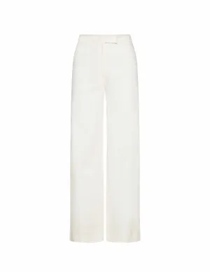 Fly Front Wide Leg Trouser- Sale