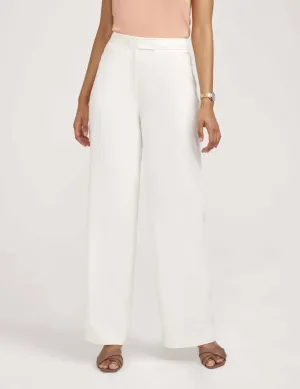 Fly Front Wide Leg Trouser- Sale