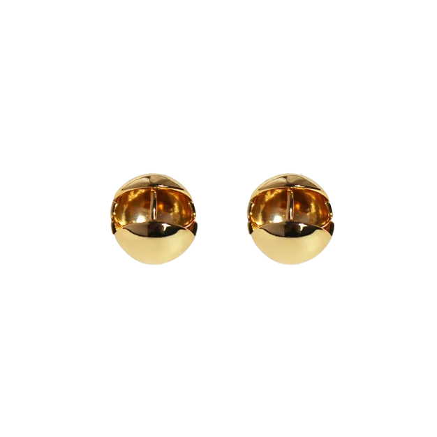 Golden Ball Hoops (Final Sale)