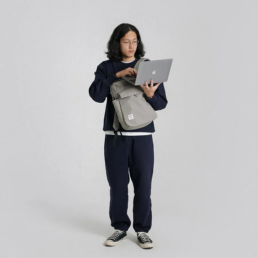HELLOLULU Carter All Day Backpack Soft Gray