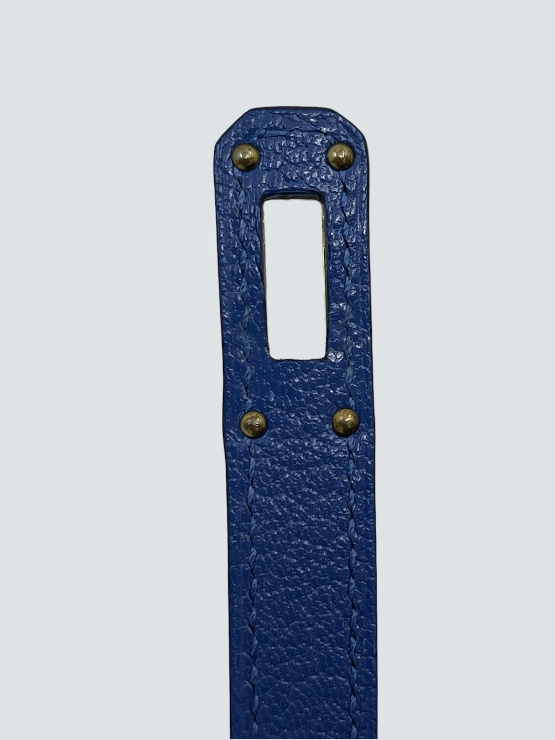 Hermès Blue Mysore Leather Kelly Wallet