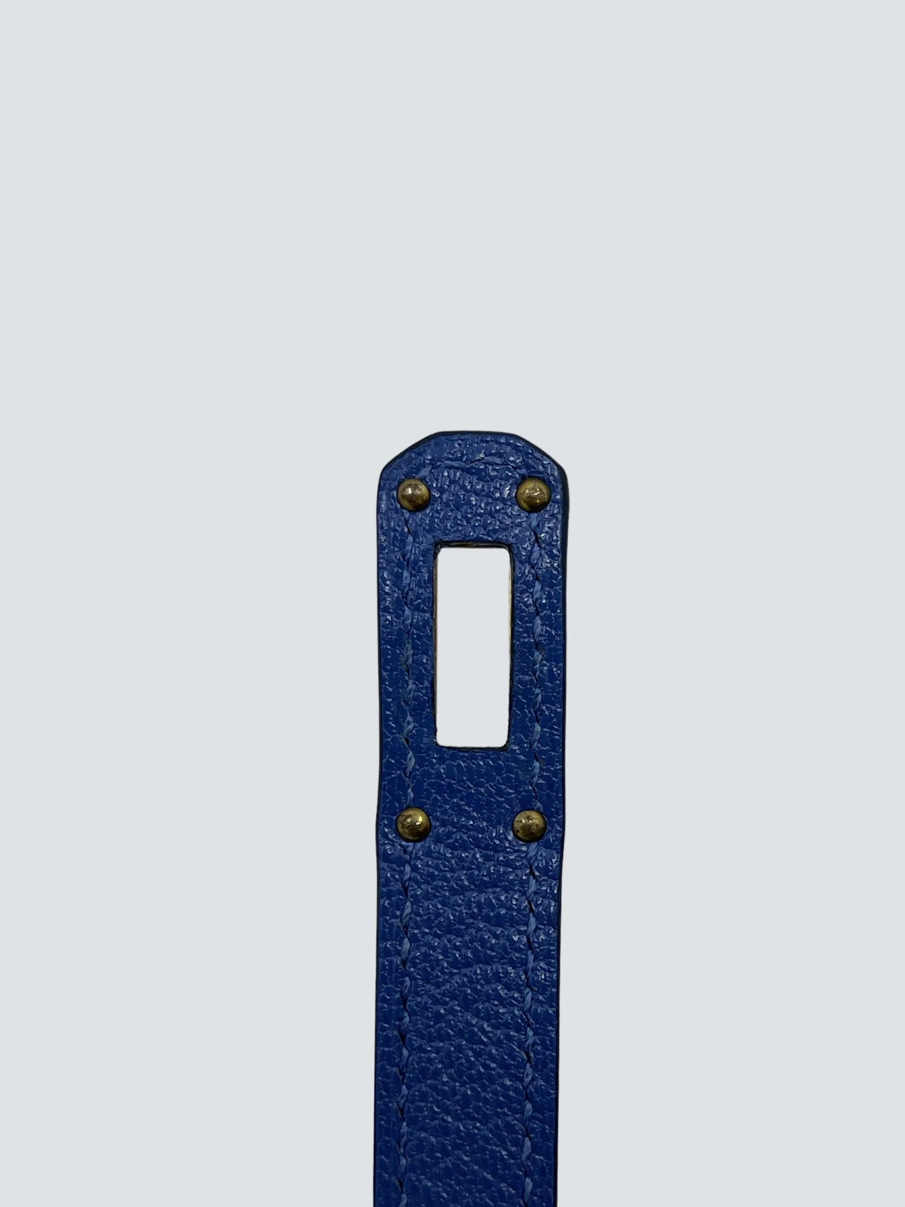 Hermès Blue Mysore Leather Kelly Wallet