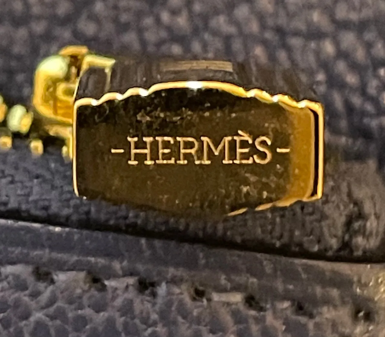 Hermès Blue Mysore Leather Kelly Wallet