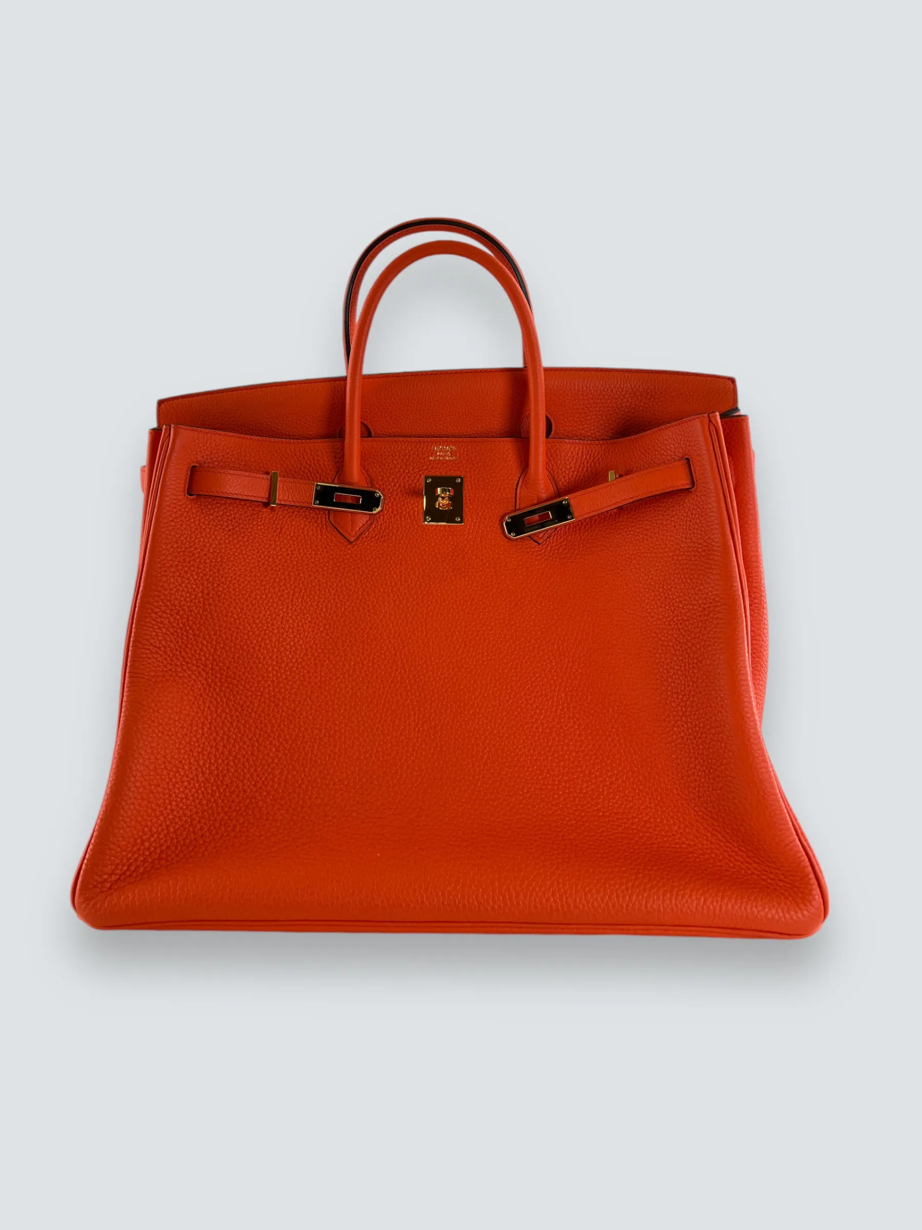 Hermès Classic Orange Togo Leather Birkin 40