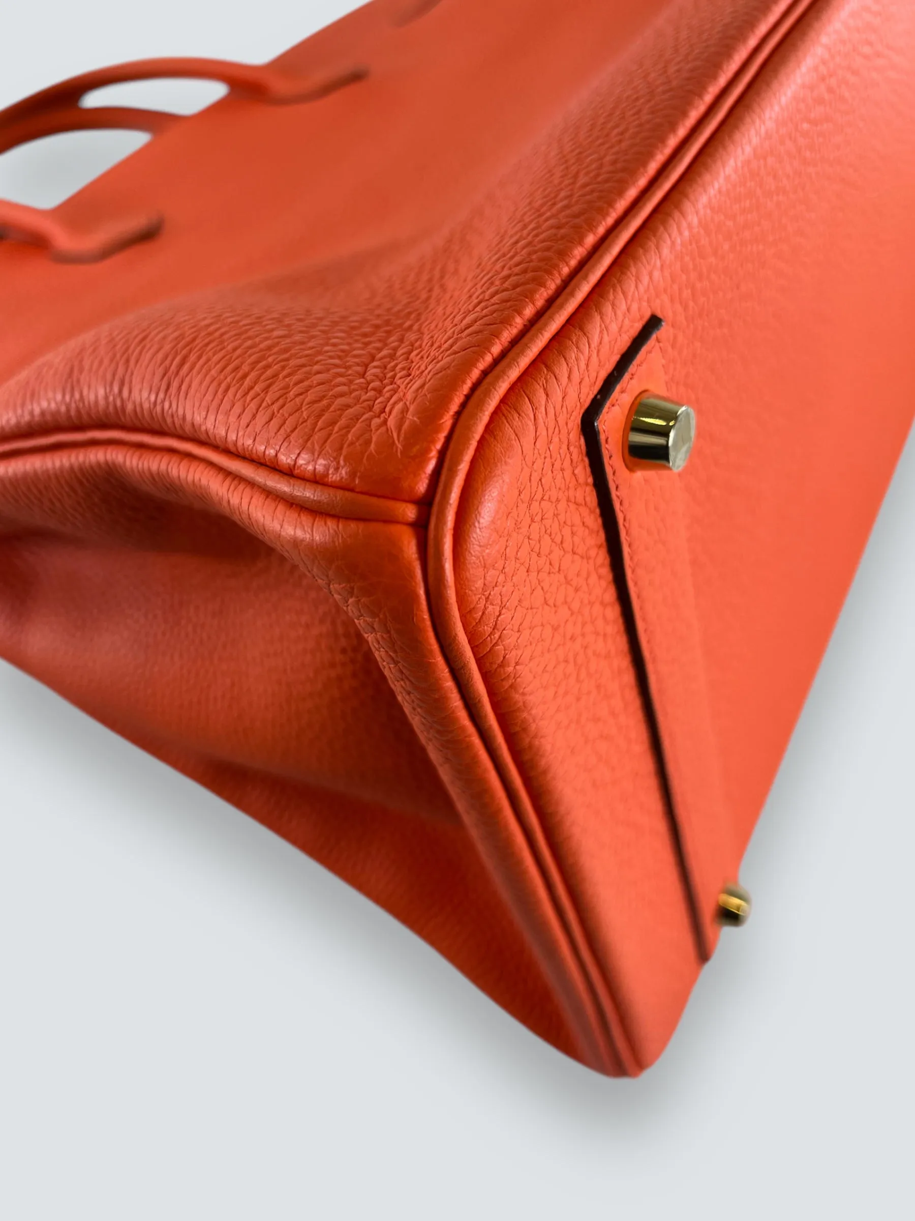Hermès Classic Orange Togo Leather Birkin 40