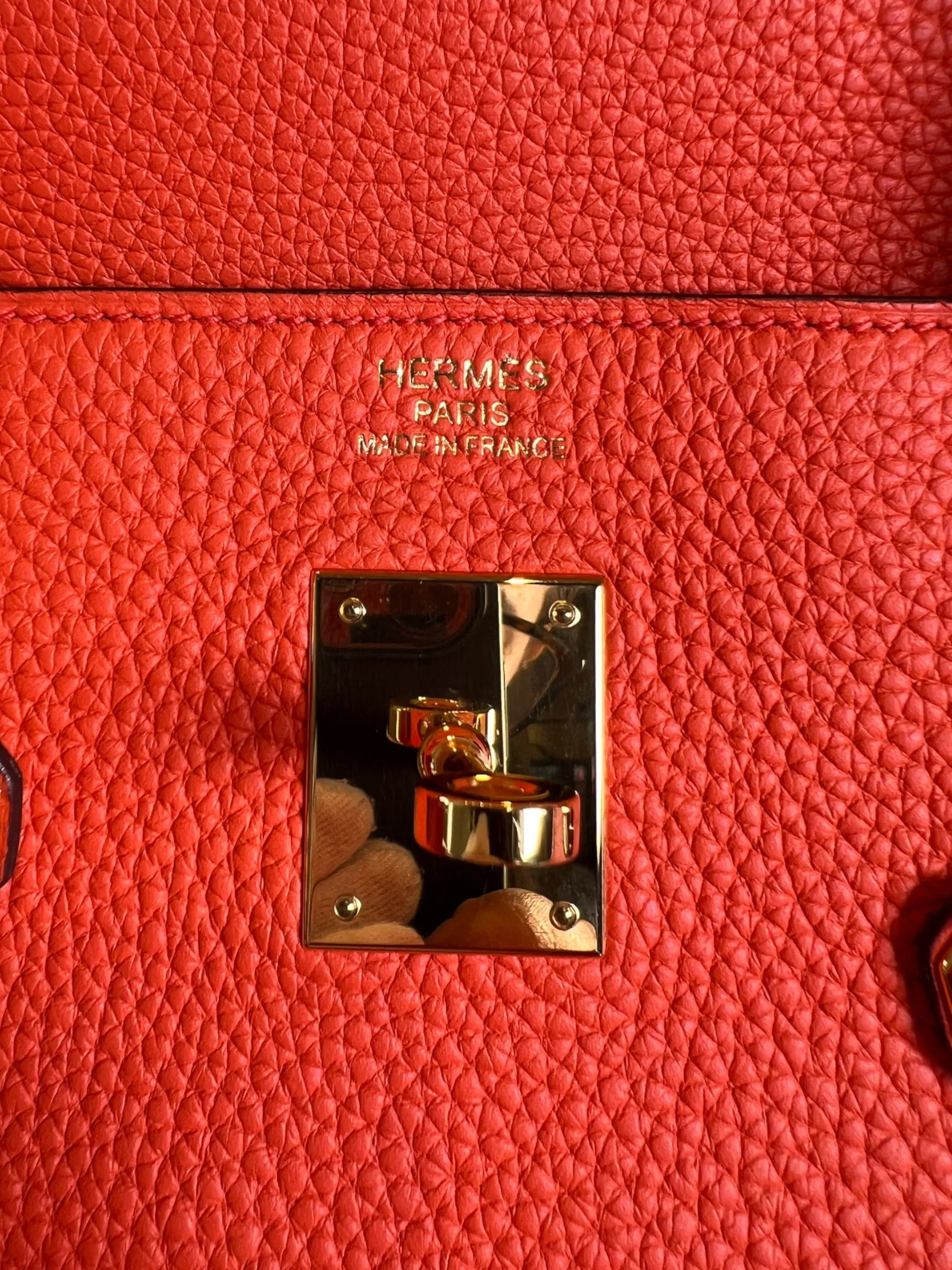Hermès Classic Orange Togo Leather Birkin 40