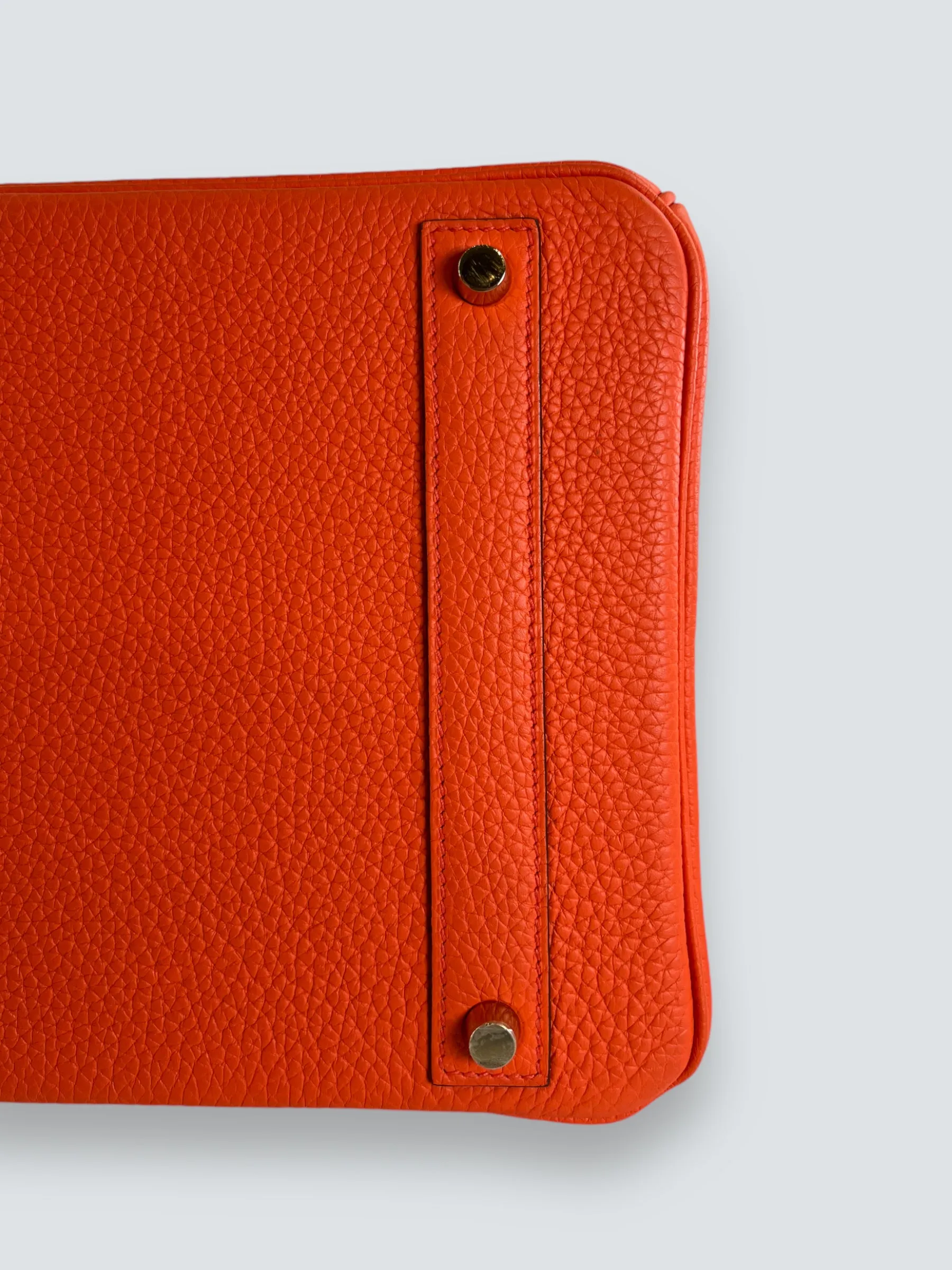Hermès Classic Orange Togo Leather Birkin 40