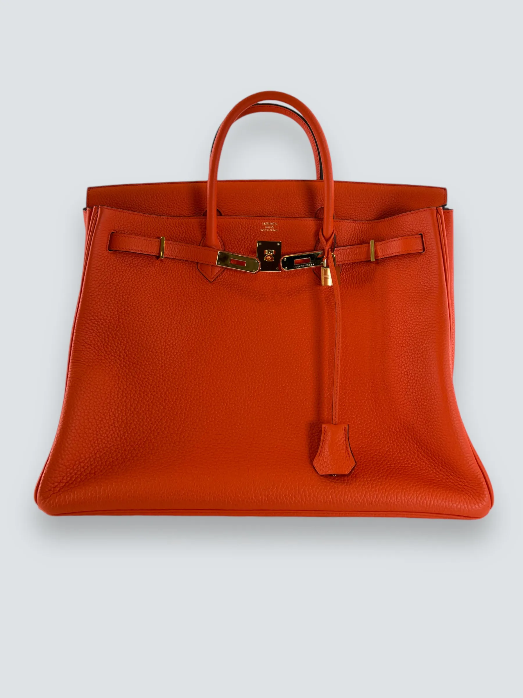 Hermès Classic Orange Togo Leather Birkin 40