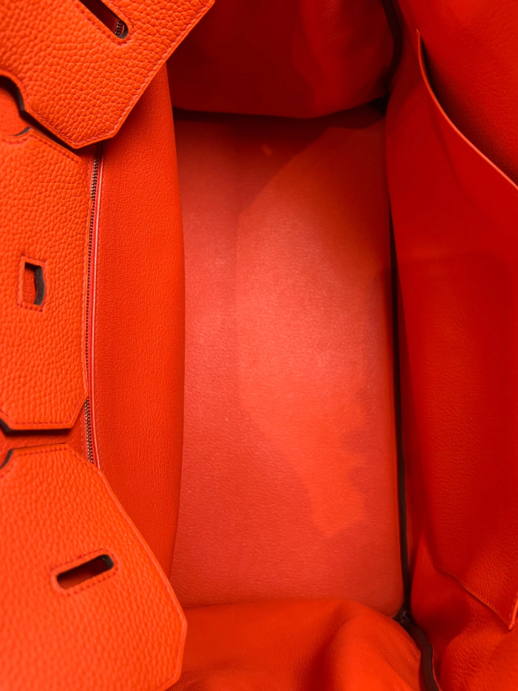 Hermès Classic Orange Togo Leather Birkin 40
