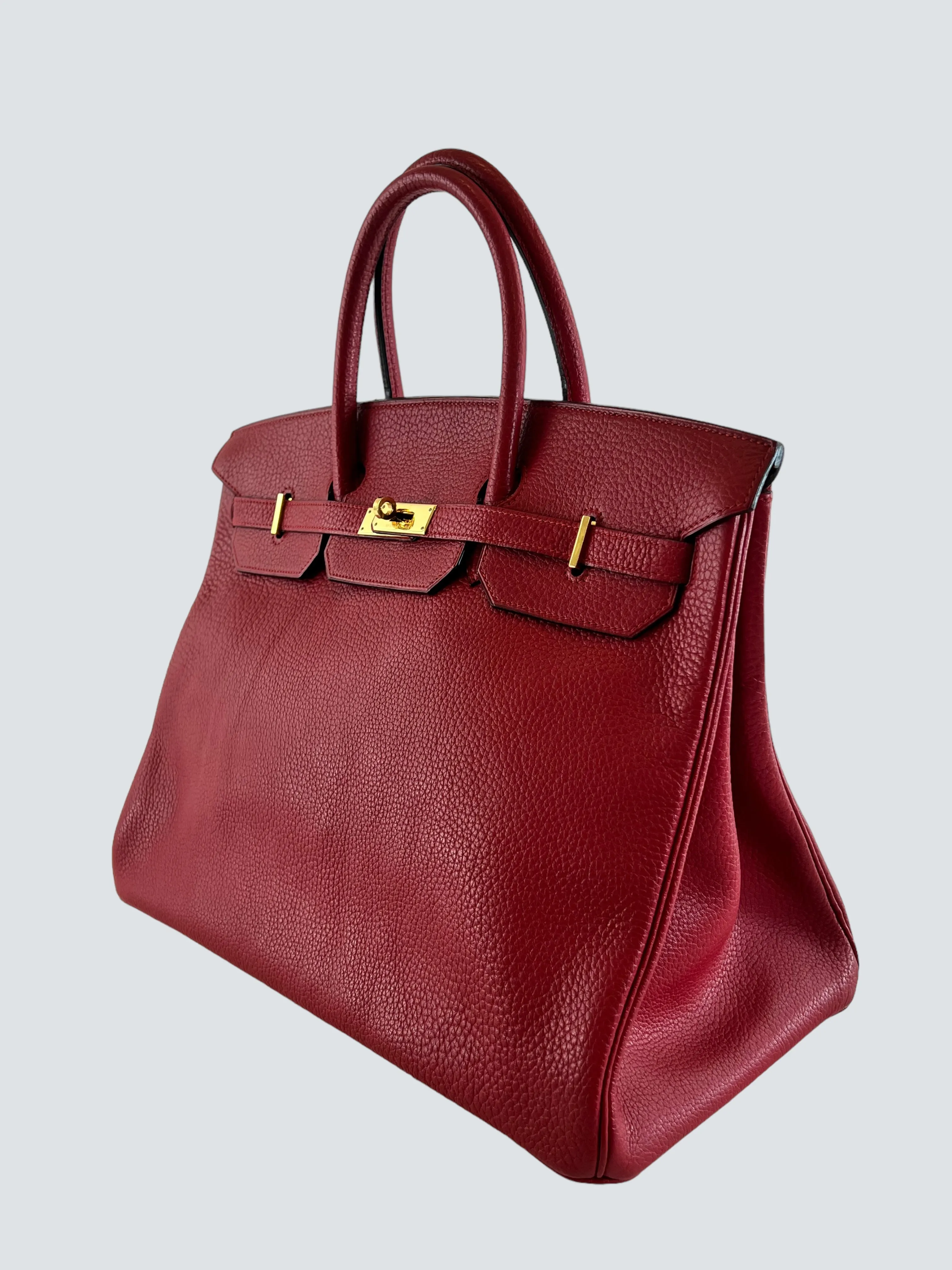 Hermès Red Togo Leather Birkin 40