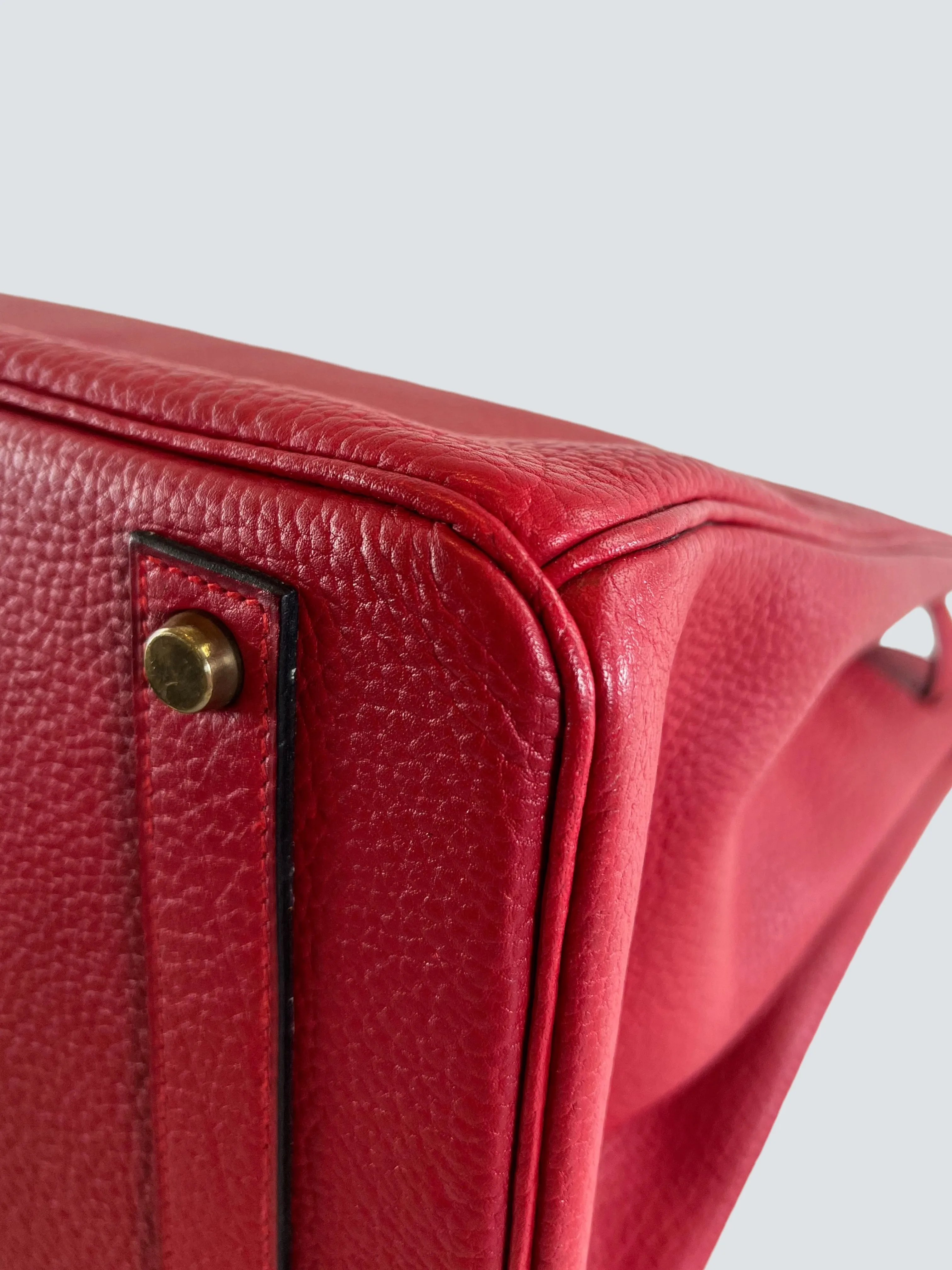 Hermès Red Togo Leather Birkin 40