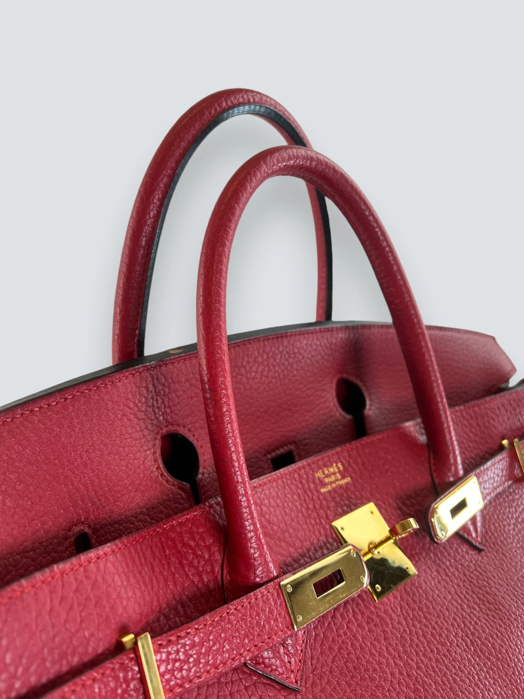 Hermès Red Togo Leather Birkin 40