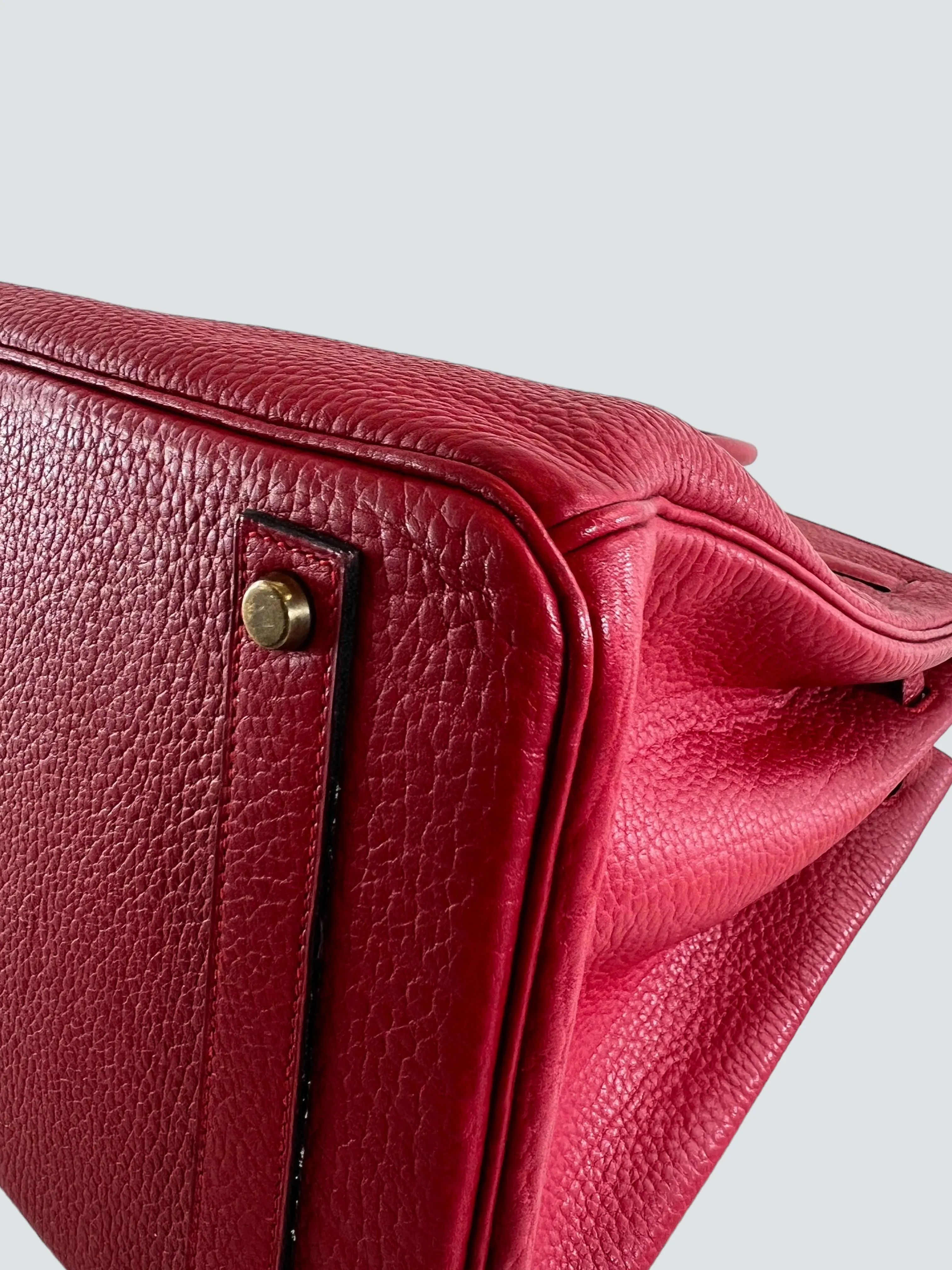 Hermès Red Togo Leather Birkin 40