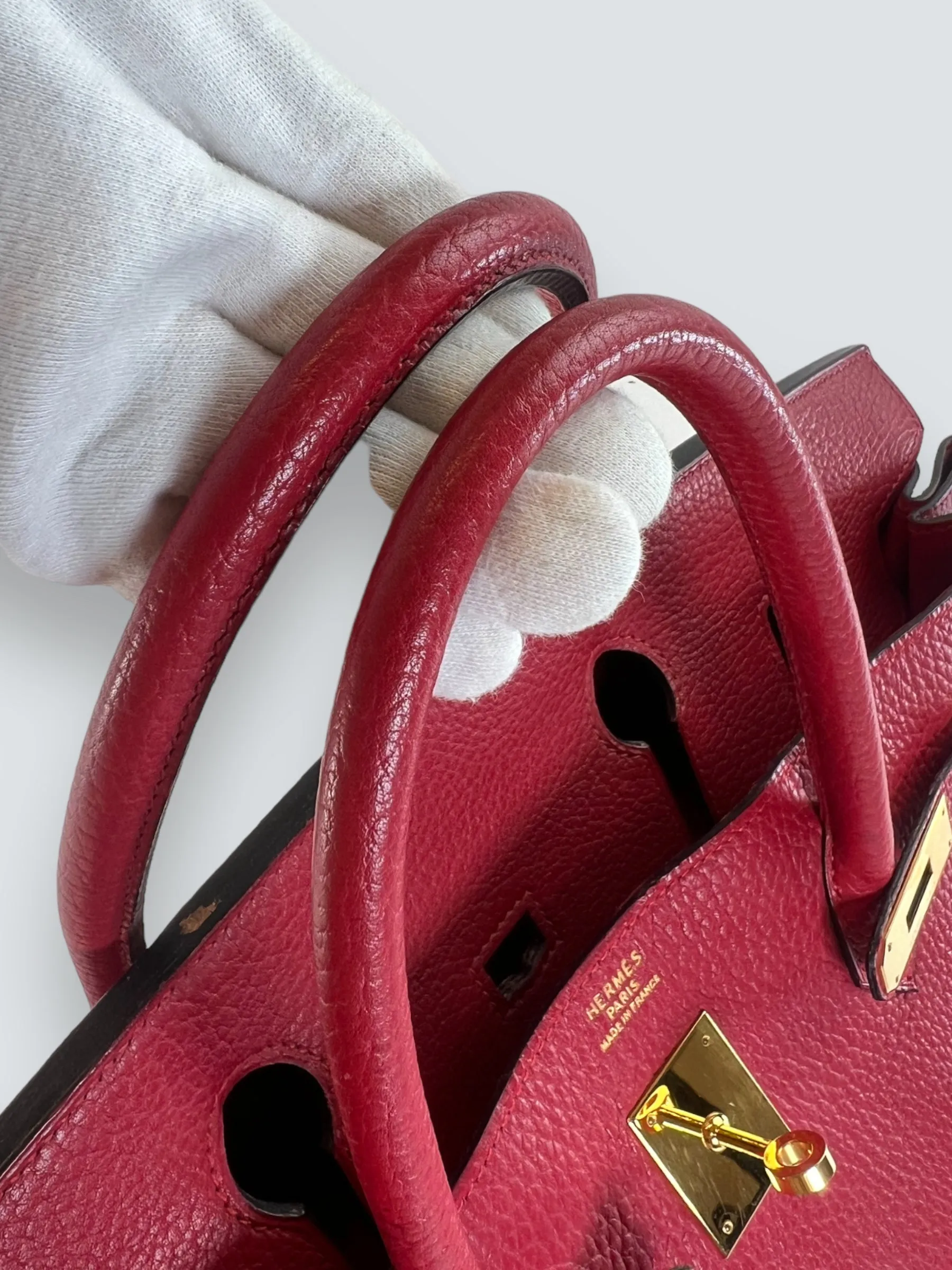 Hermès Red Togo Leather Birkin 40