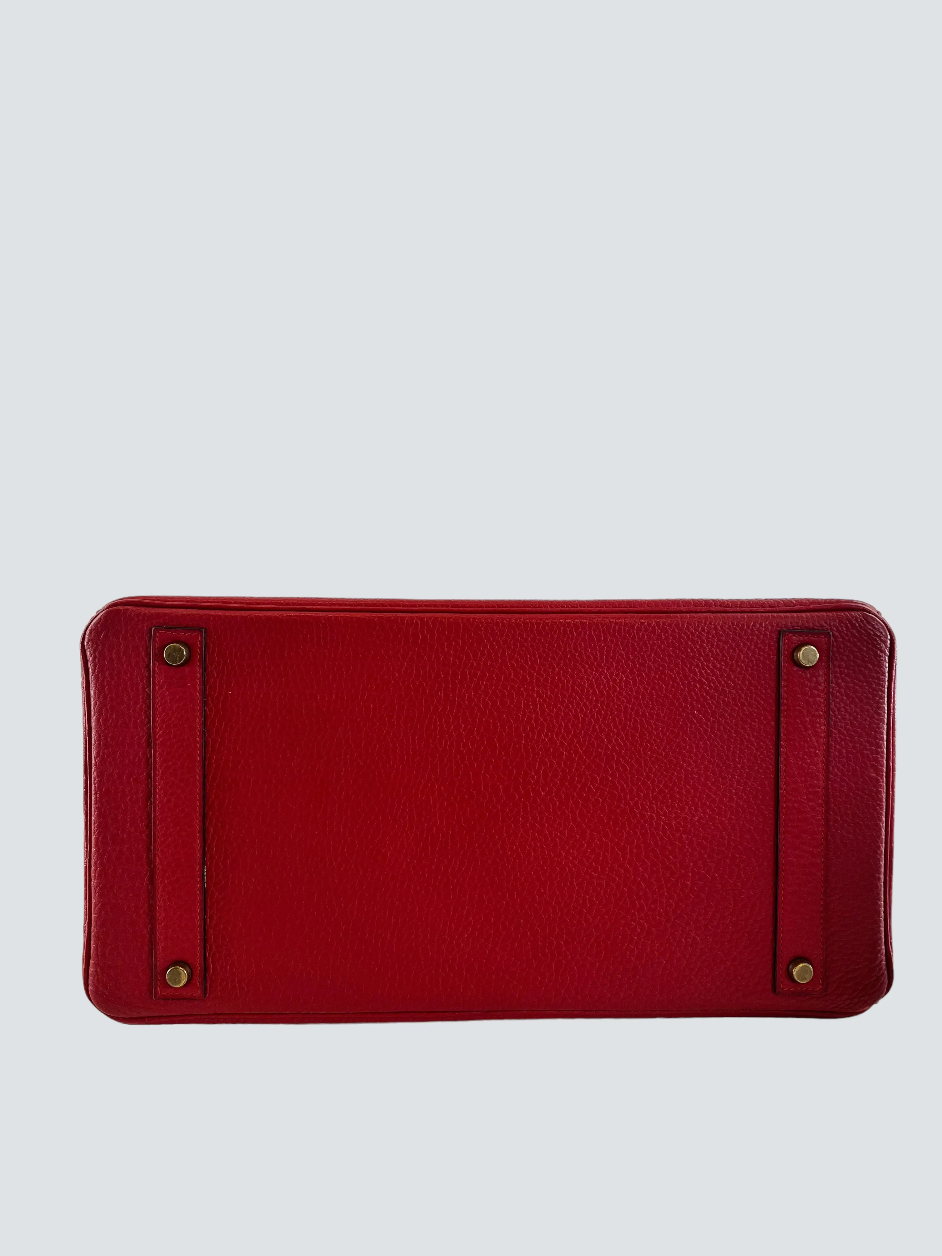 Hermès Red Togo Leather Birkin 40