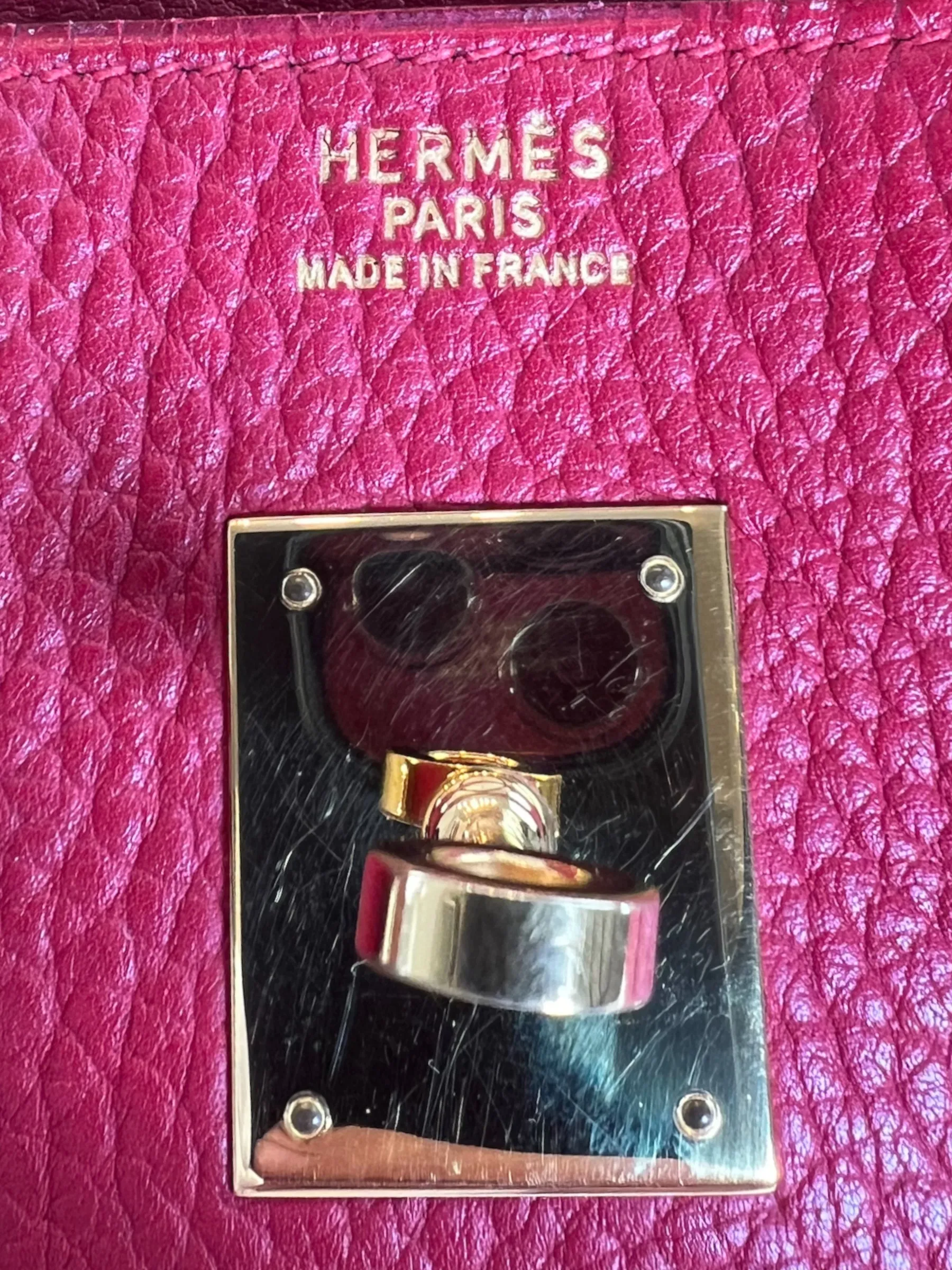 Hermès Red Togo Leather Birkin 40