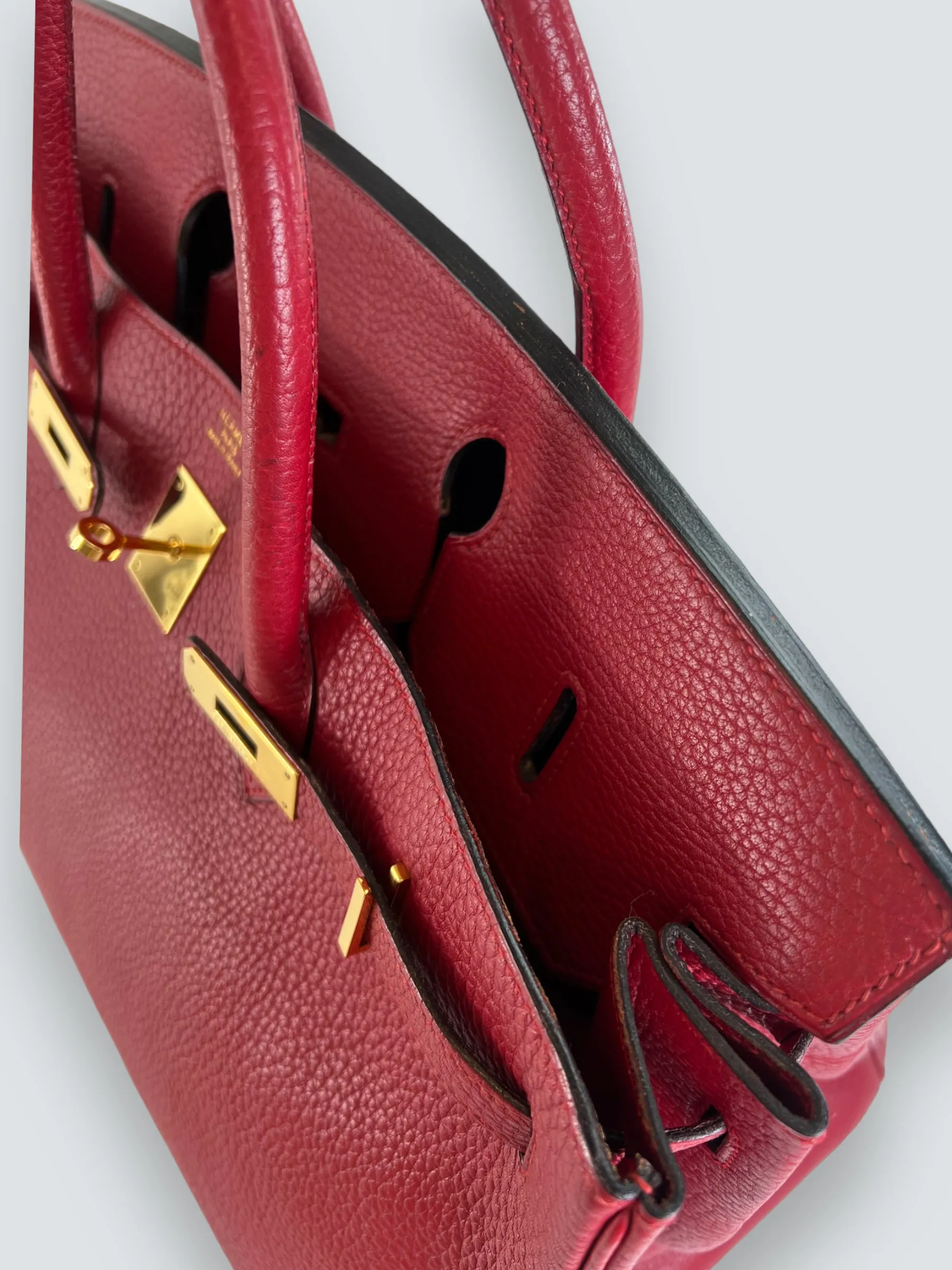 Hermès Red Togo Leather Birkin 40