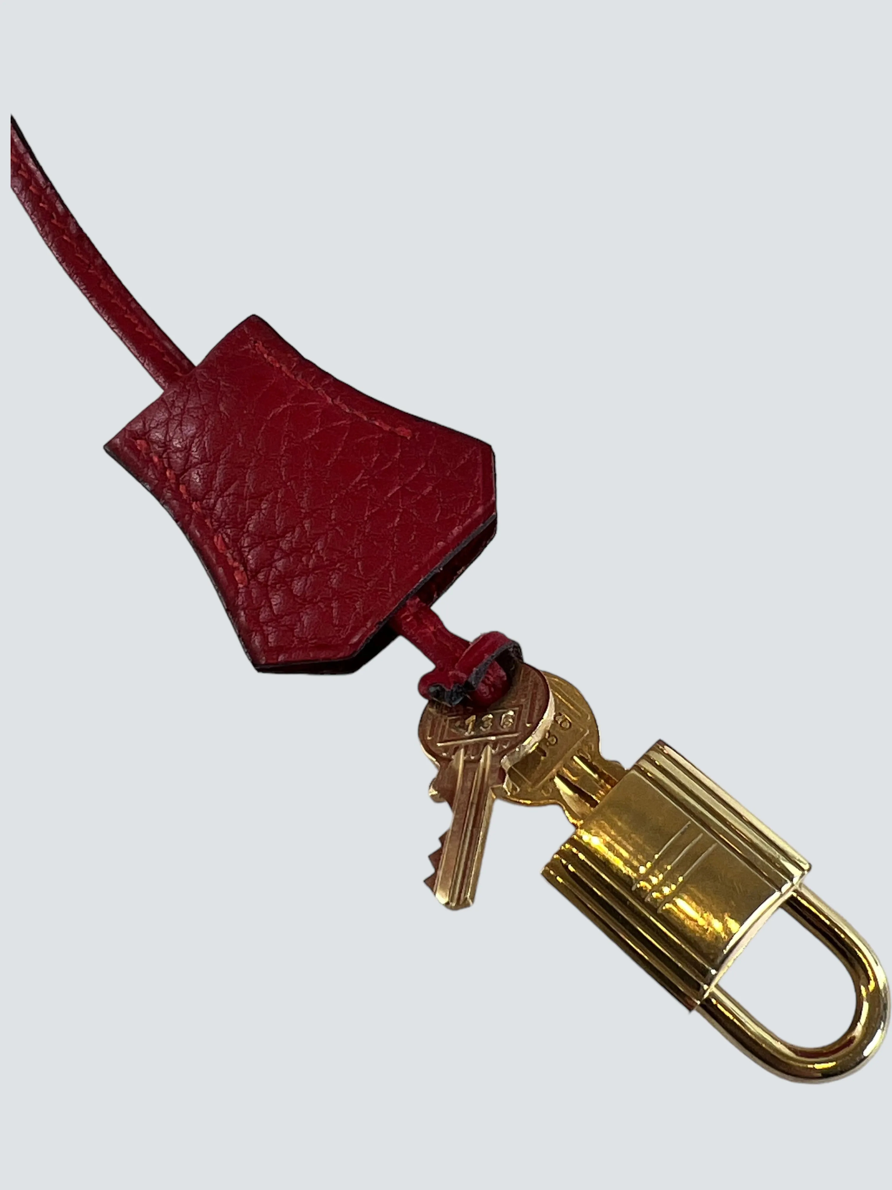 Hermès Red Togo Leather Birkin 40