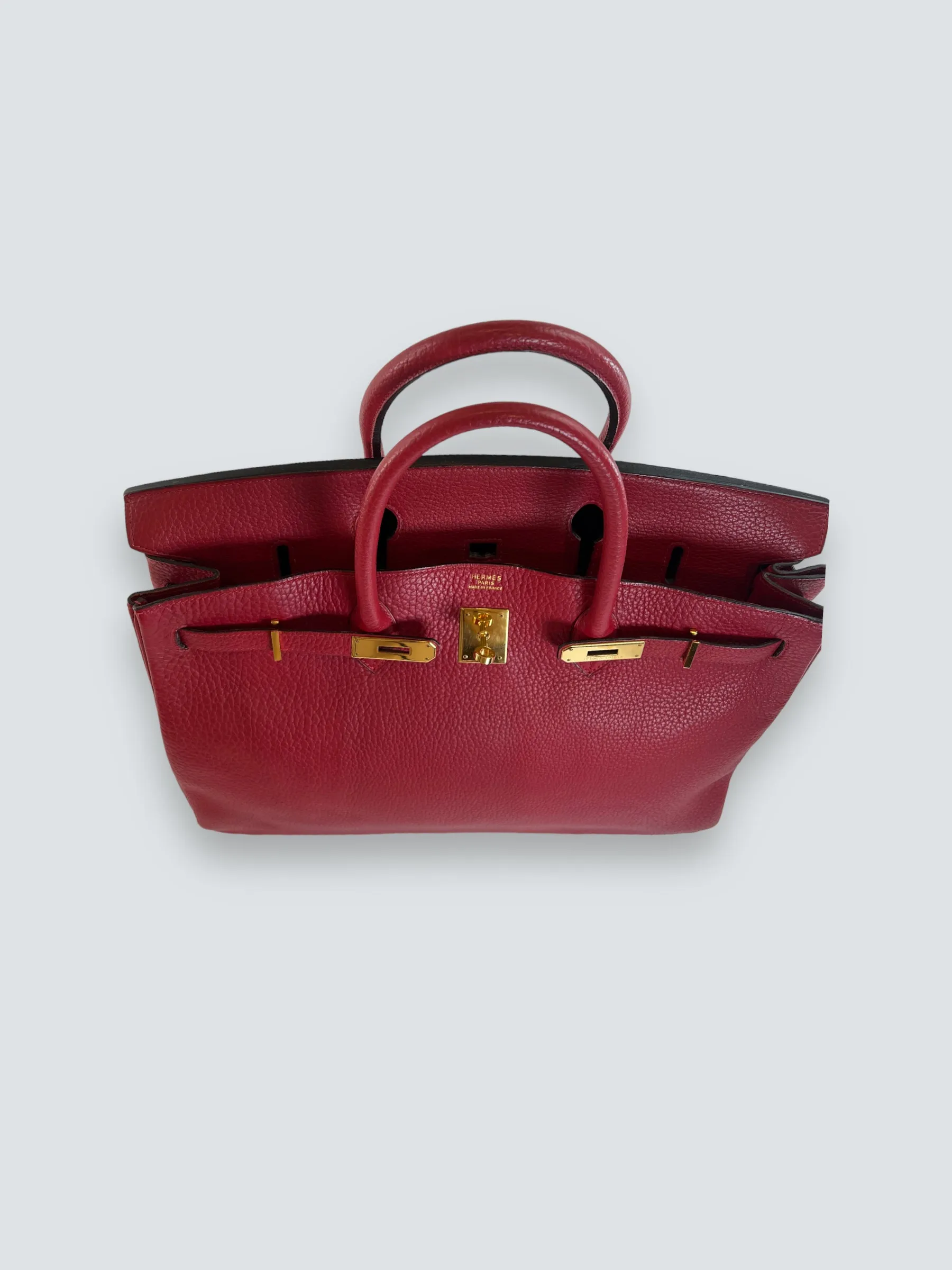 Hermès Red Togo Leather Birkin 40