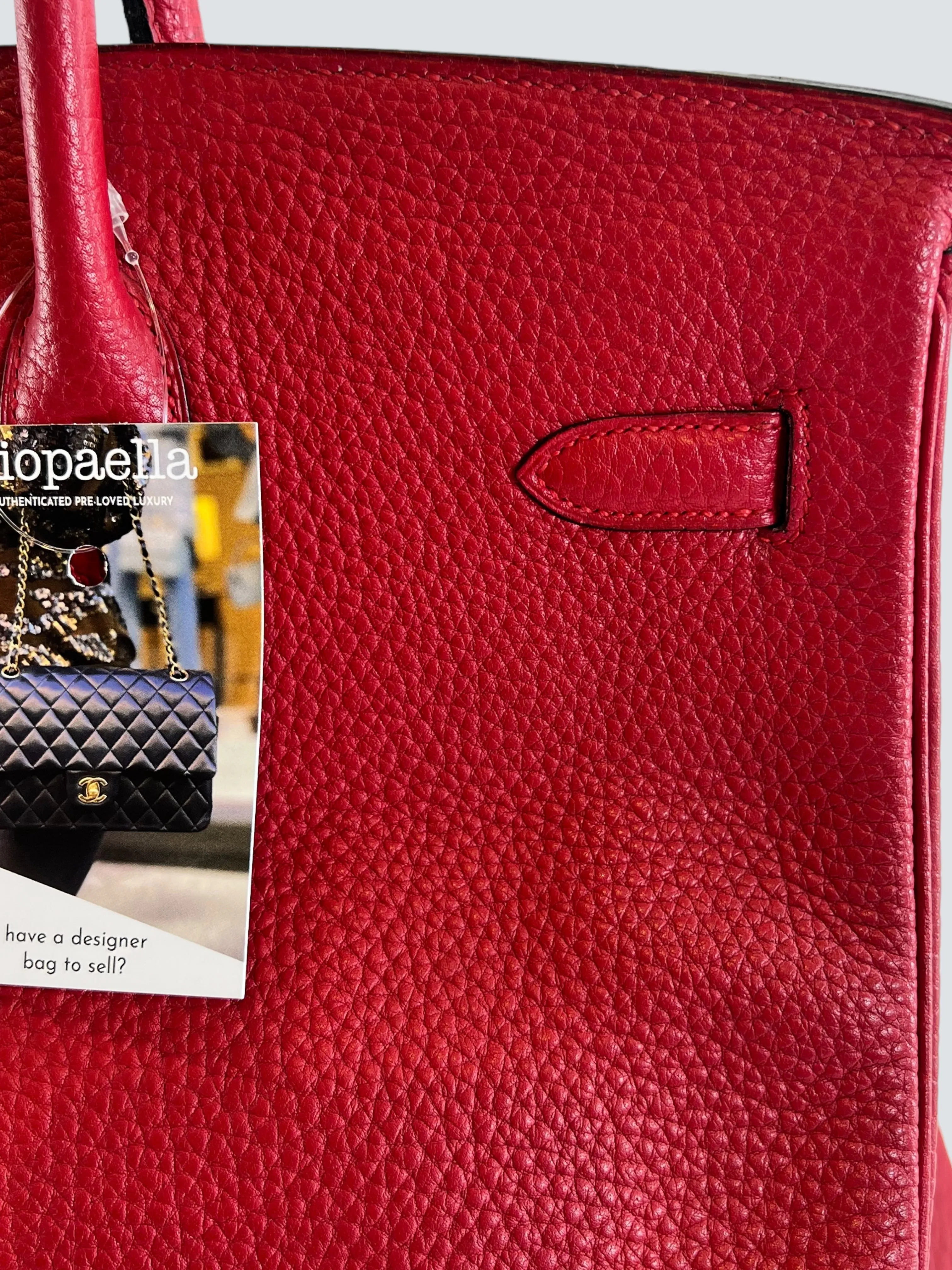 Hermès Red Togo Leather Birkin 40