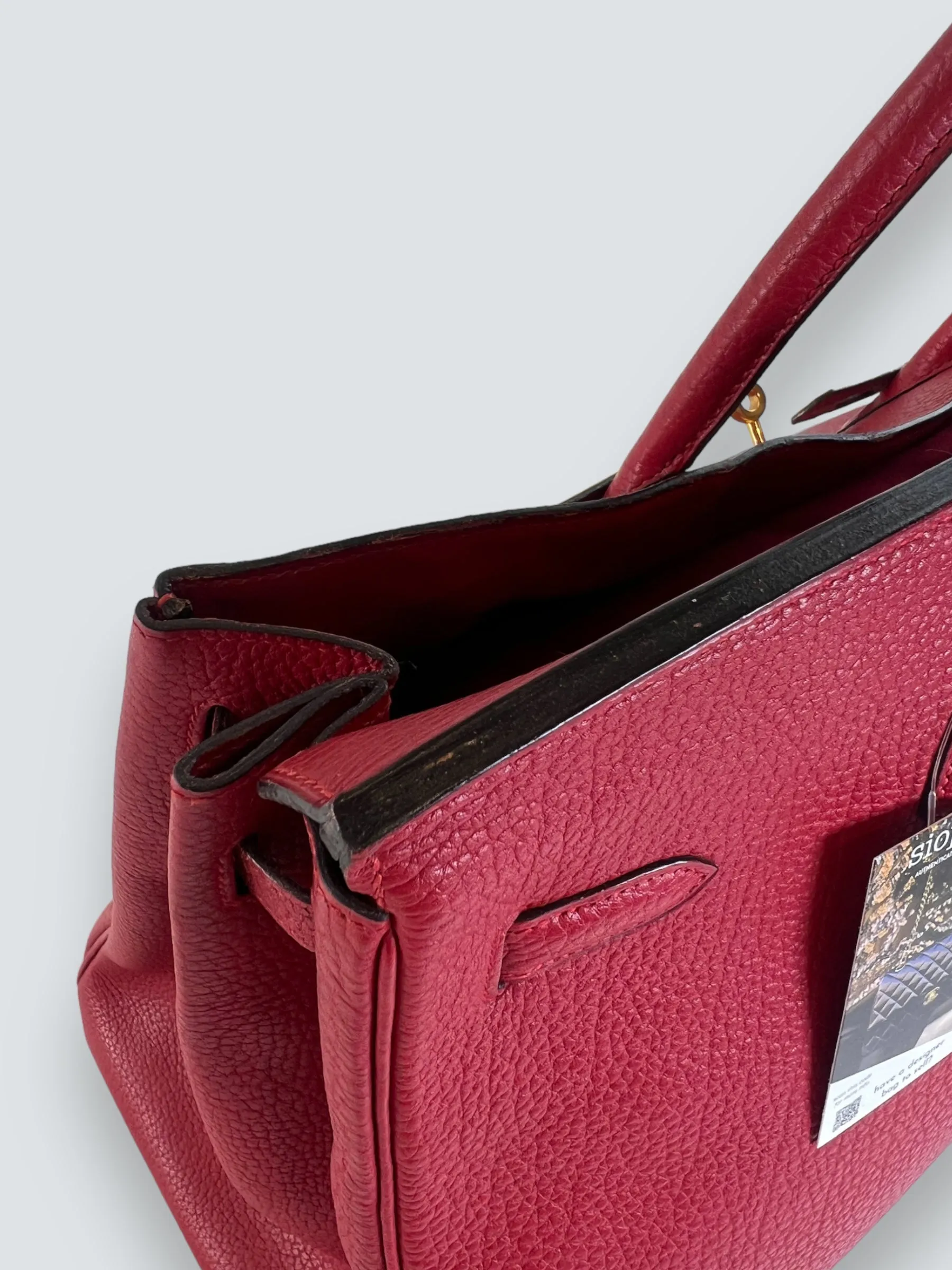 Hermès Red Togo Leather Birkin 40