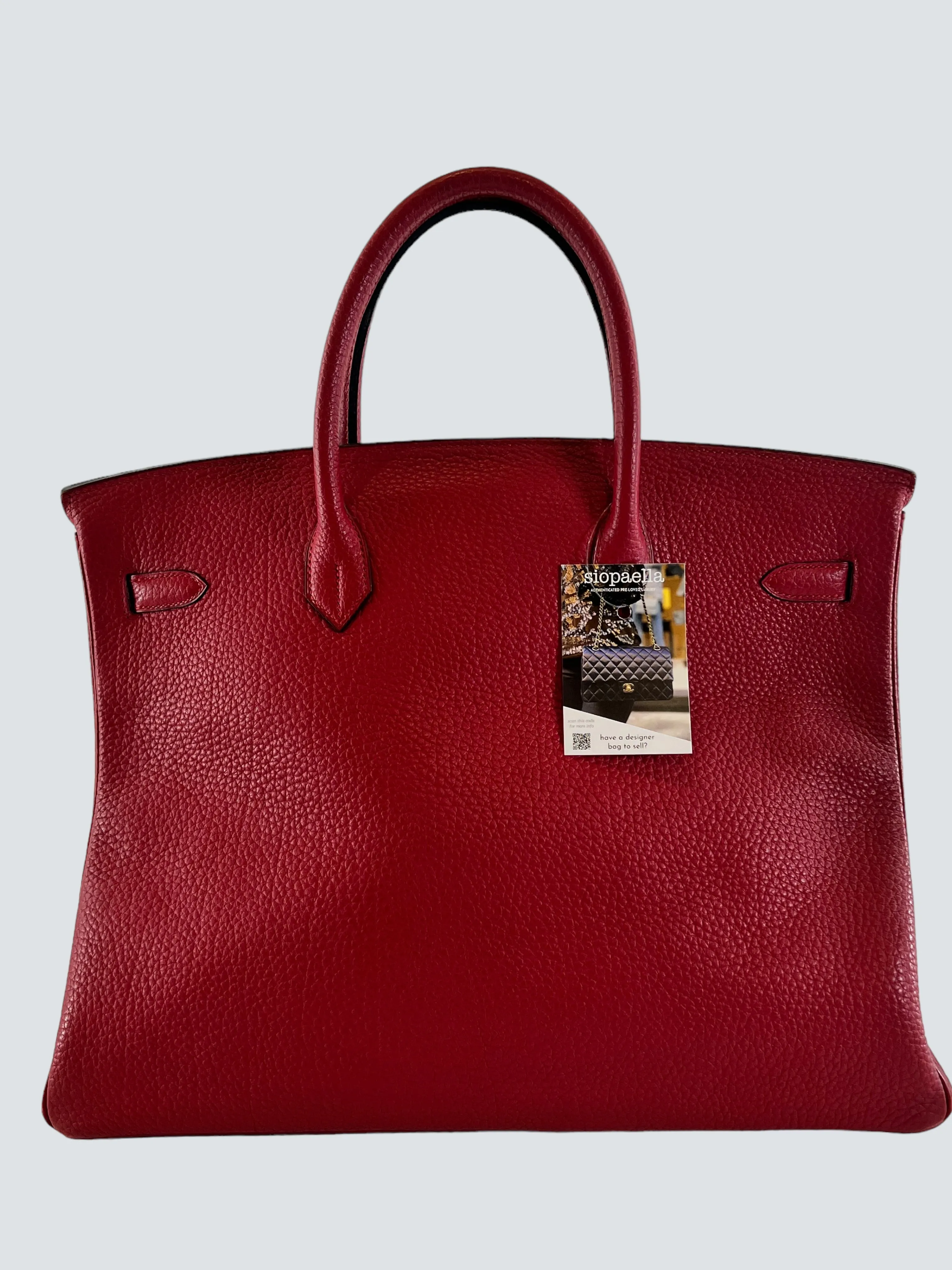 Hermès Red Togo Leather Birkin 40
