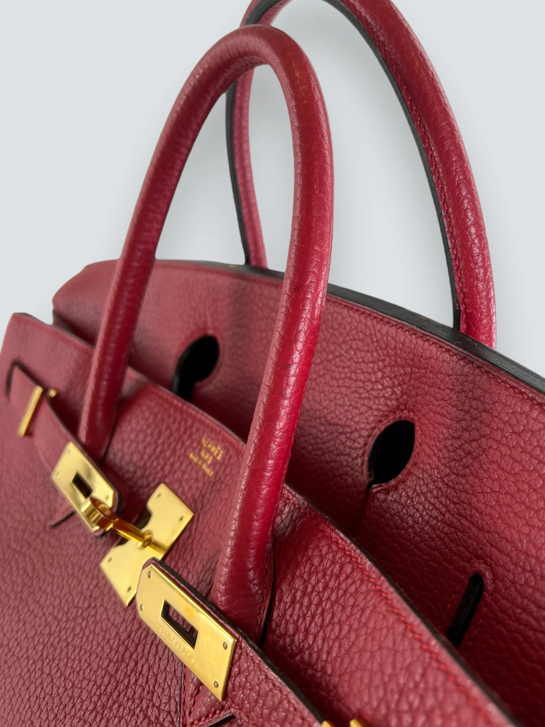 Hermès Red Togo Leather Birkin 40