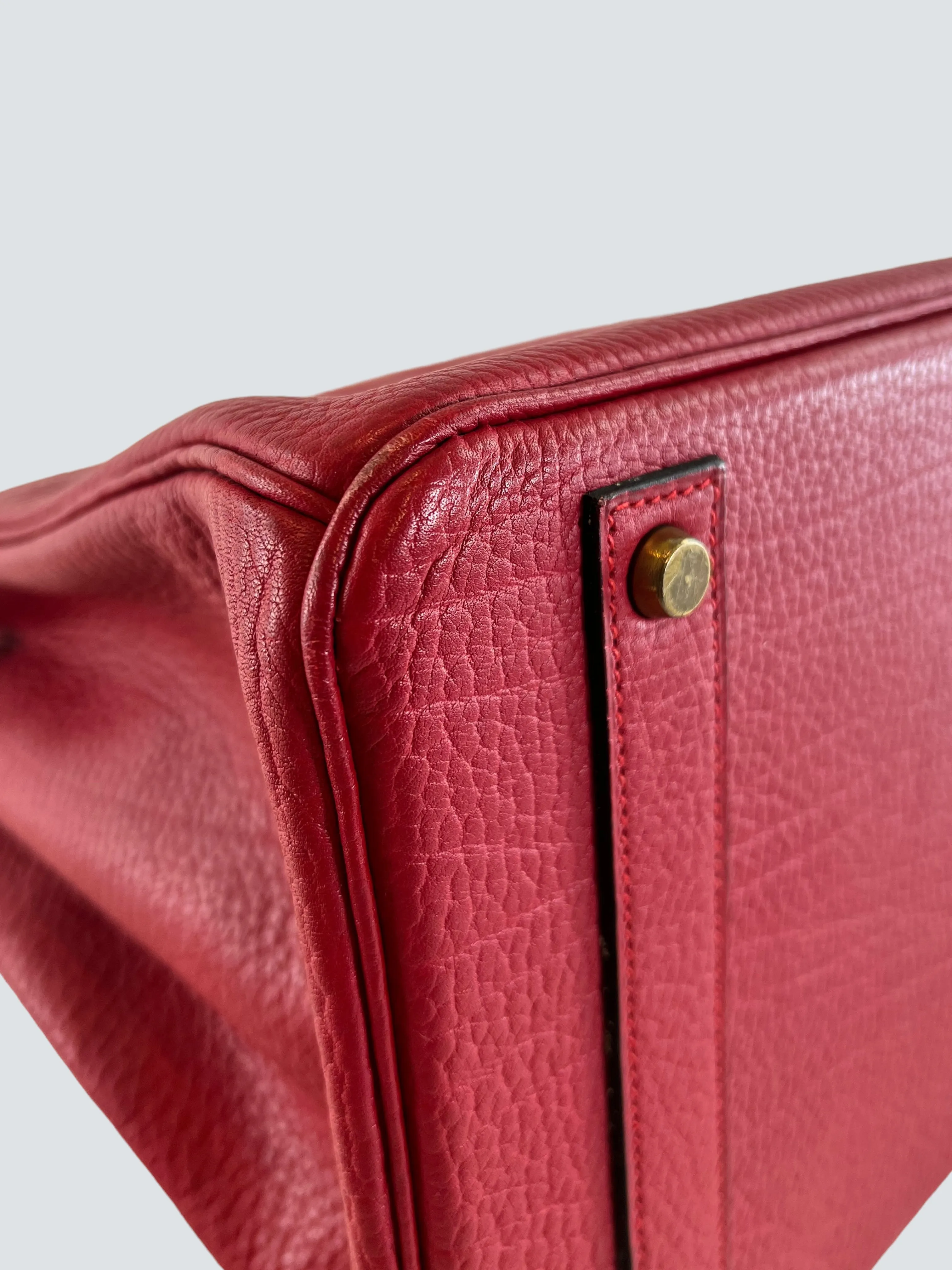 Hermès Red Togo Leather Birkin 40