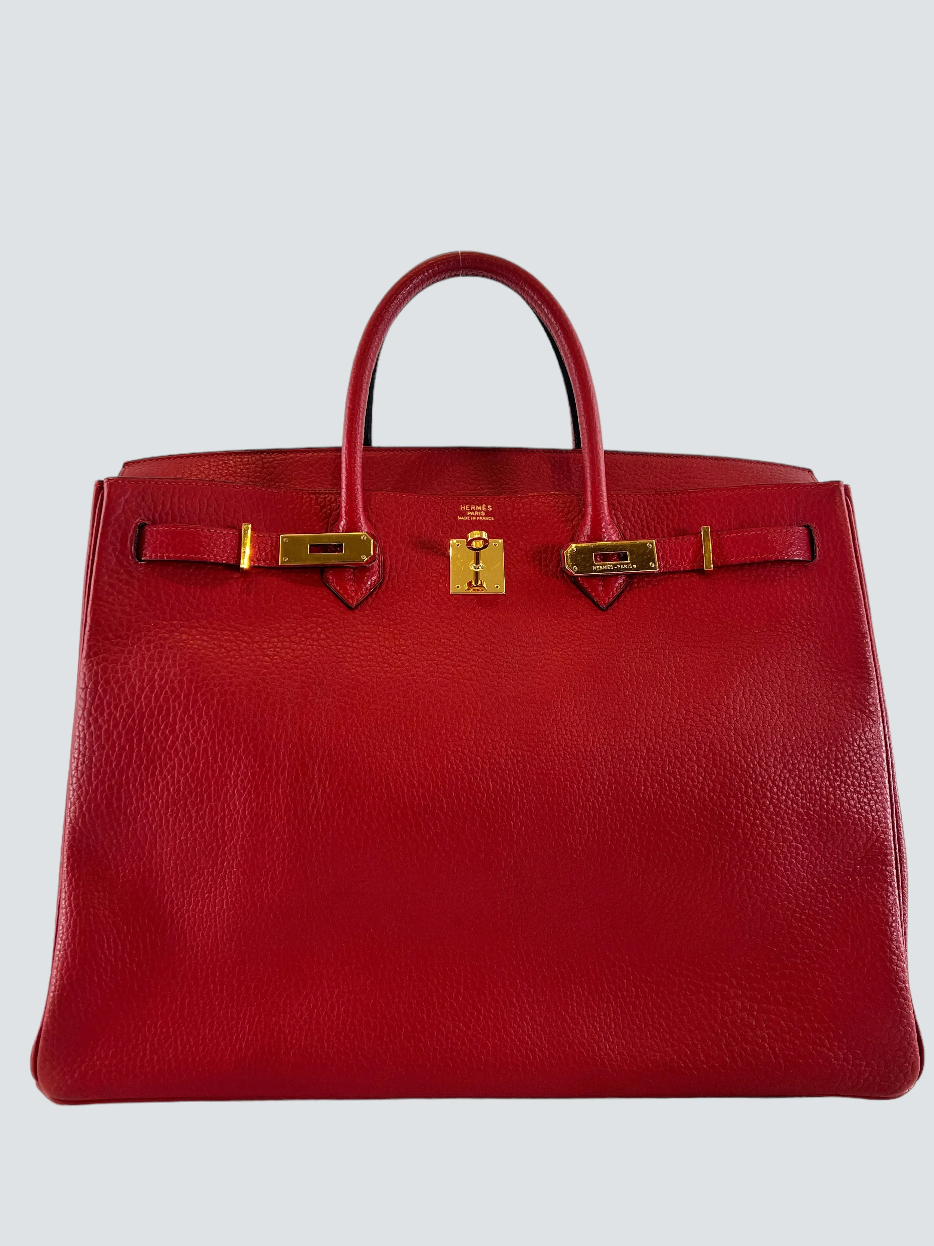 Hermès Red Togo Leather Birkin 40
