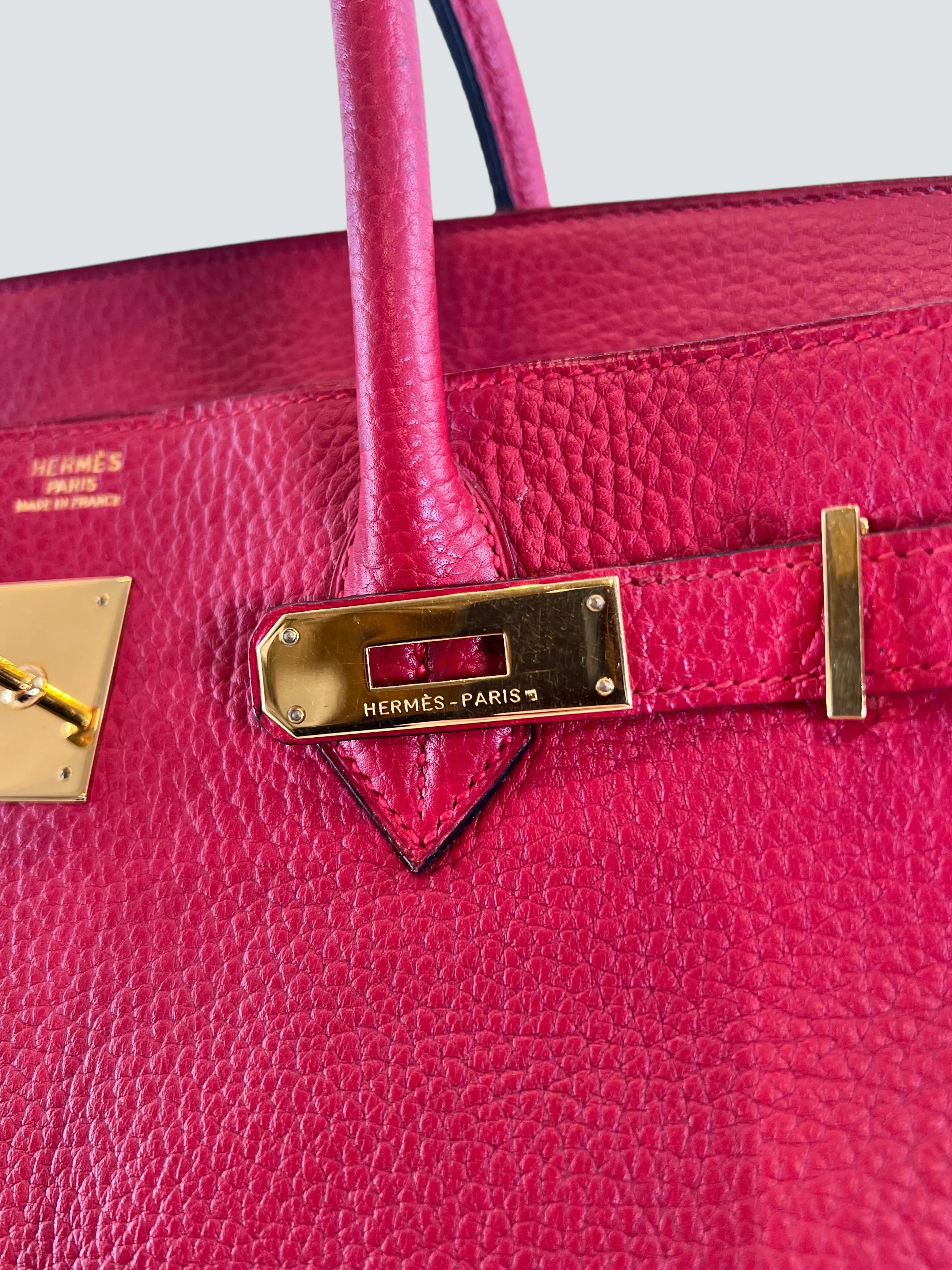 Hermès Red Togo Leather Birkin 40