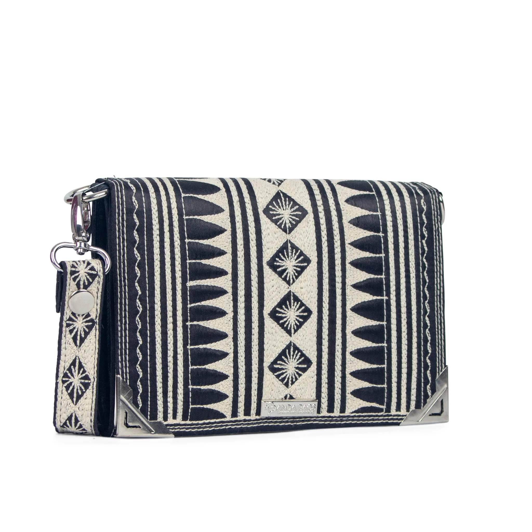 Hitam Crossbody Purse