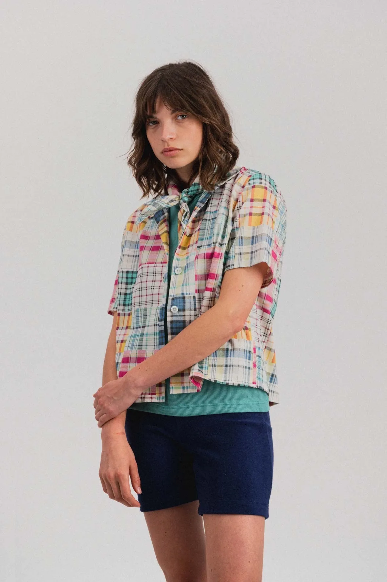 Howlin Cocktails Astro Madras Mix Shirt