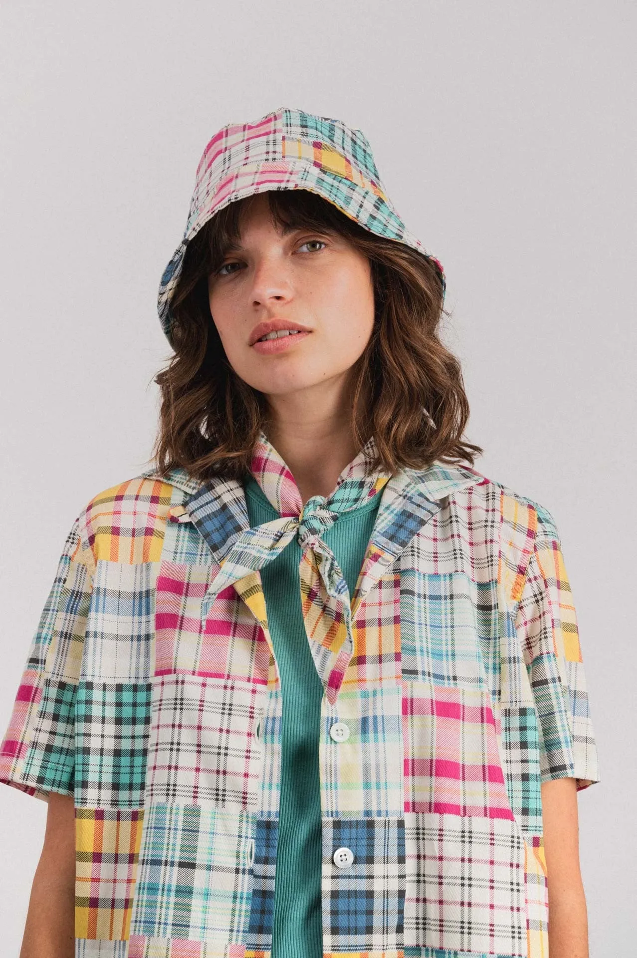 Howlin Cocktails Astro Madras Mix Shirt