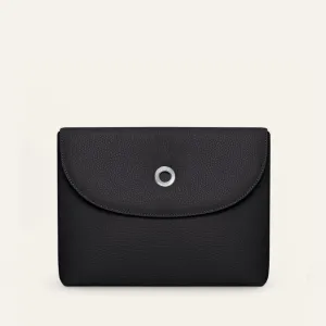 Jasmine Crossbody | Black with Silver hardware