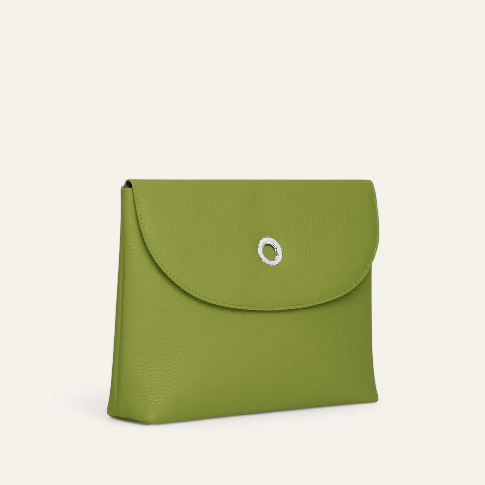 Jasmine Crossbody | Chartreuse with Silver hardware