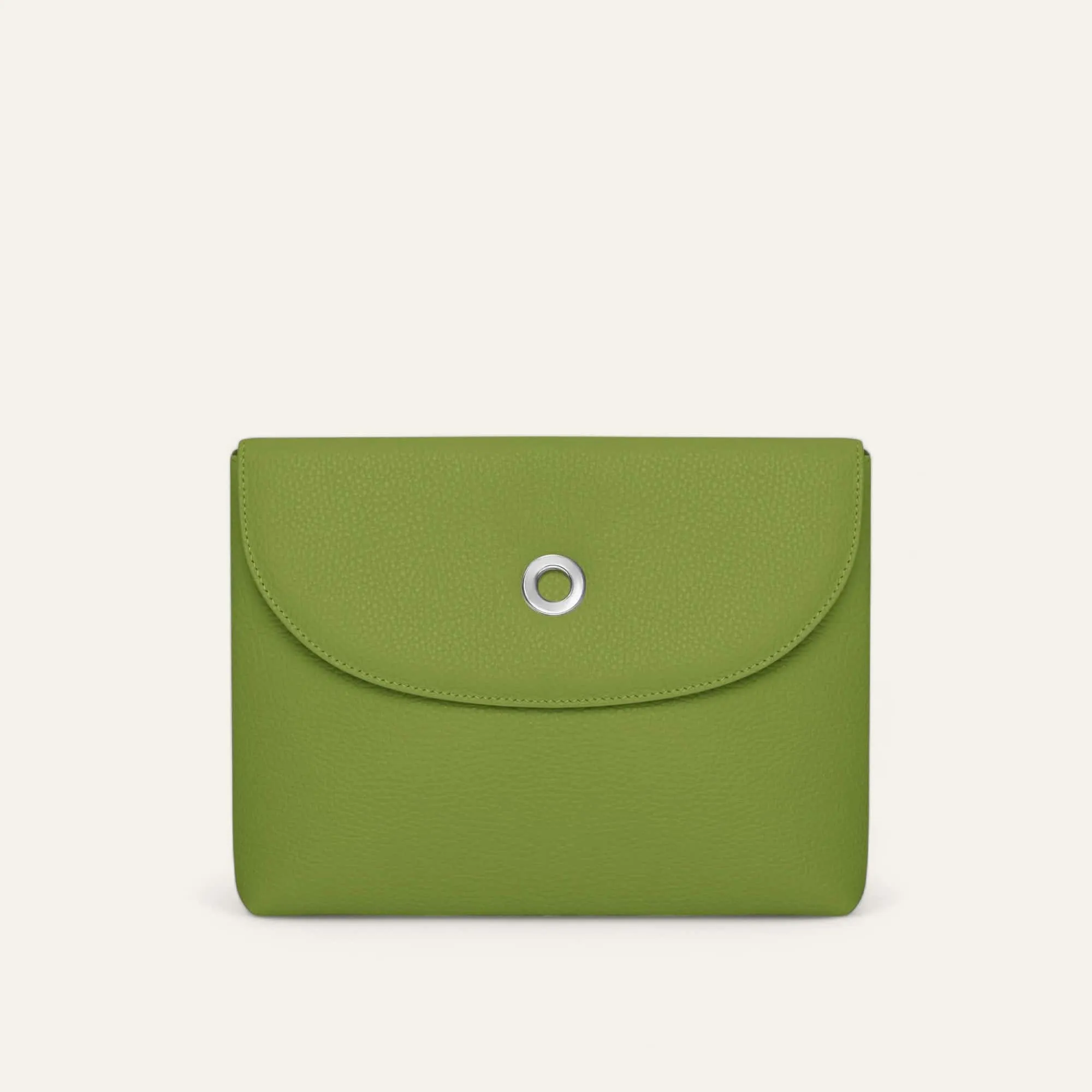 Jasmine Crossbody | Chartreuse with Silver hardware