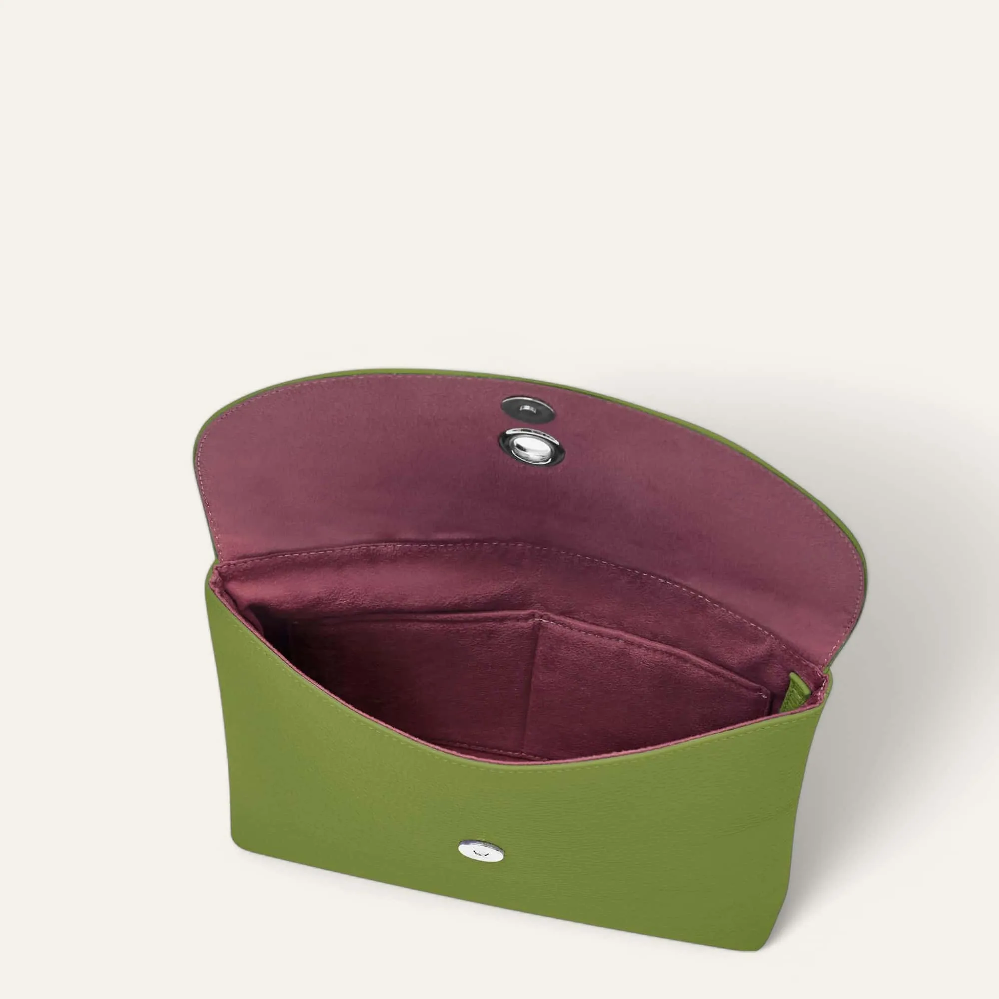 Jasmine Crossbody | Chartreuse with Silver hardware