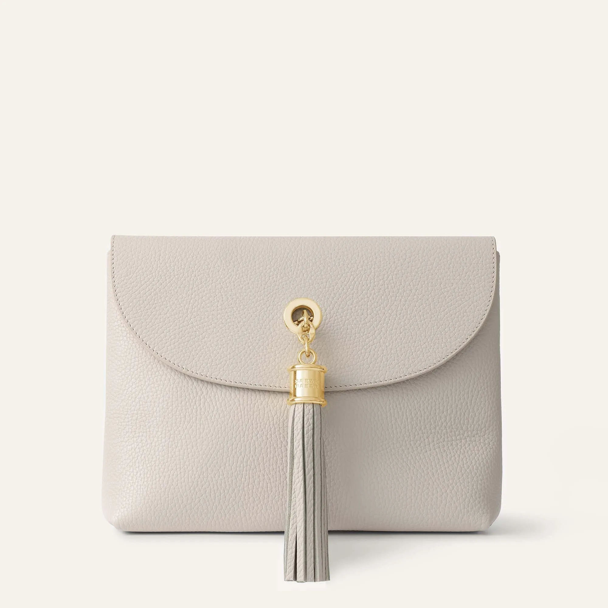 Jasmine Crossbody | Porcelain with Gold hardware