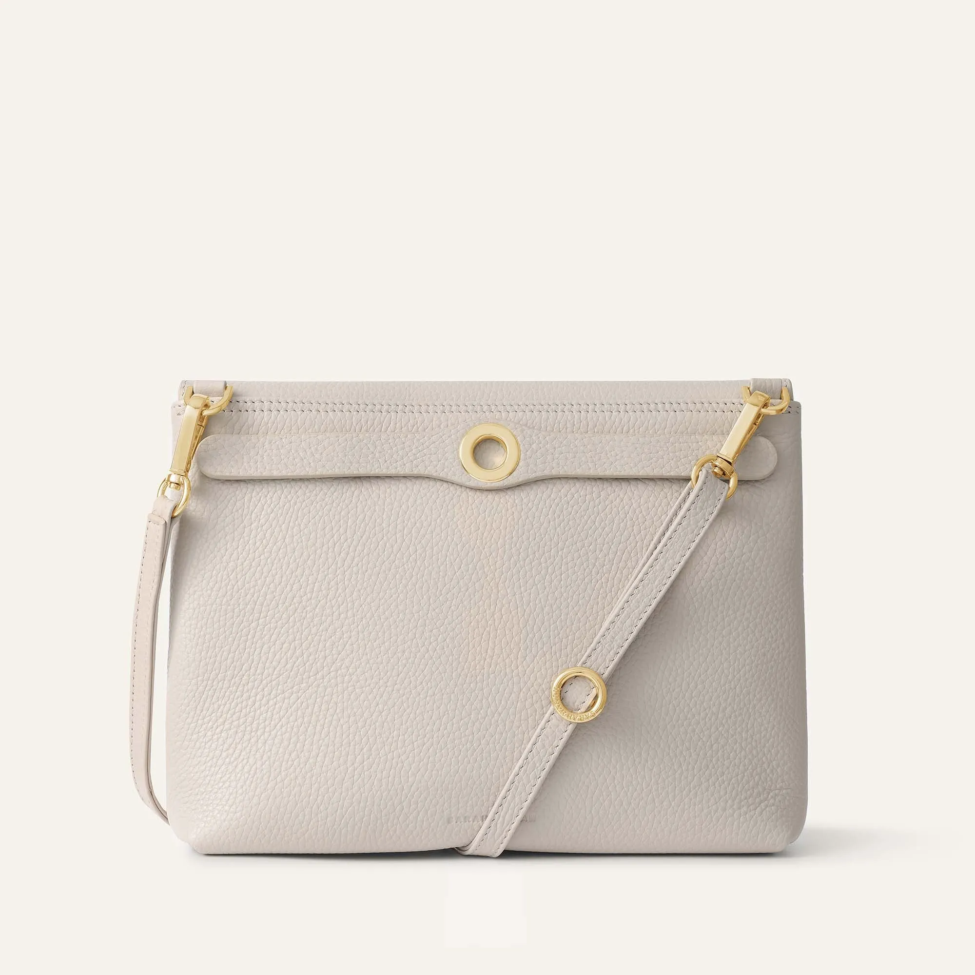 Jasmine Crossbody | Porcelain with Gold hardware
