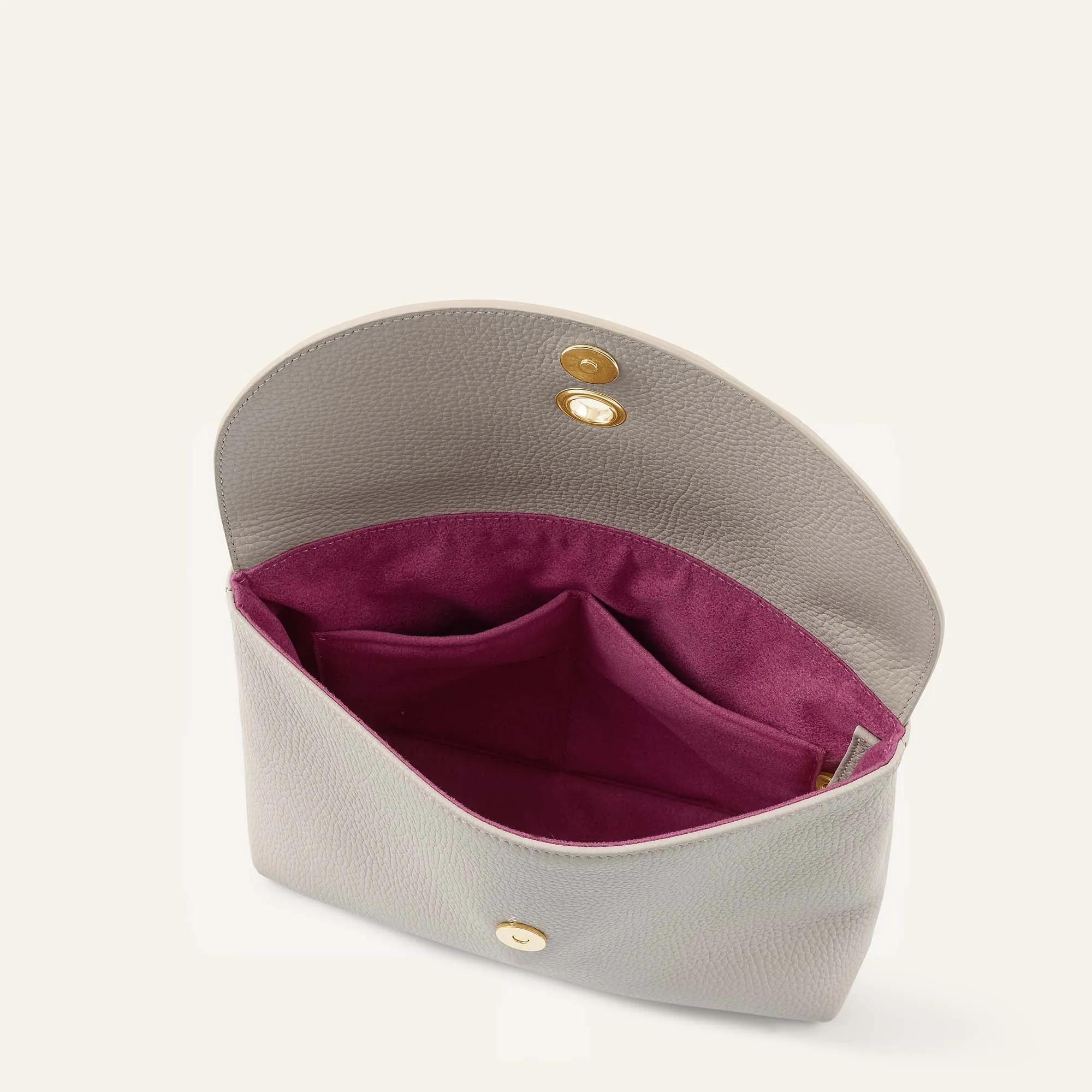 Jasmine Crossbody | Porcelain with Gold hardware
