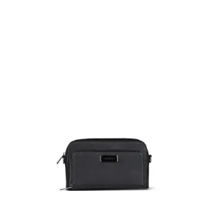 Le Ana - Sac à main 3-en-1 en cuir vegan recyclé noir