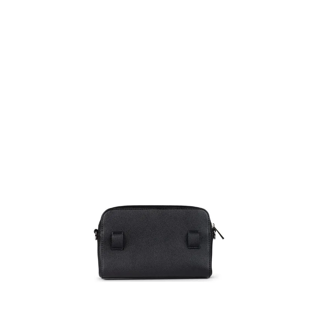 Le Ana - Sac à main 3-en-1 en cuir vegan recyclé noir